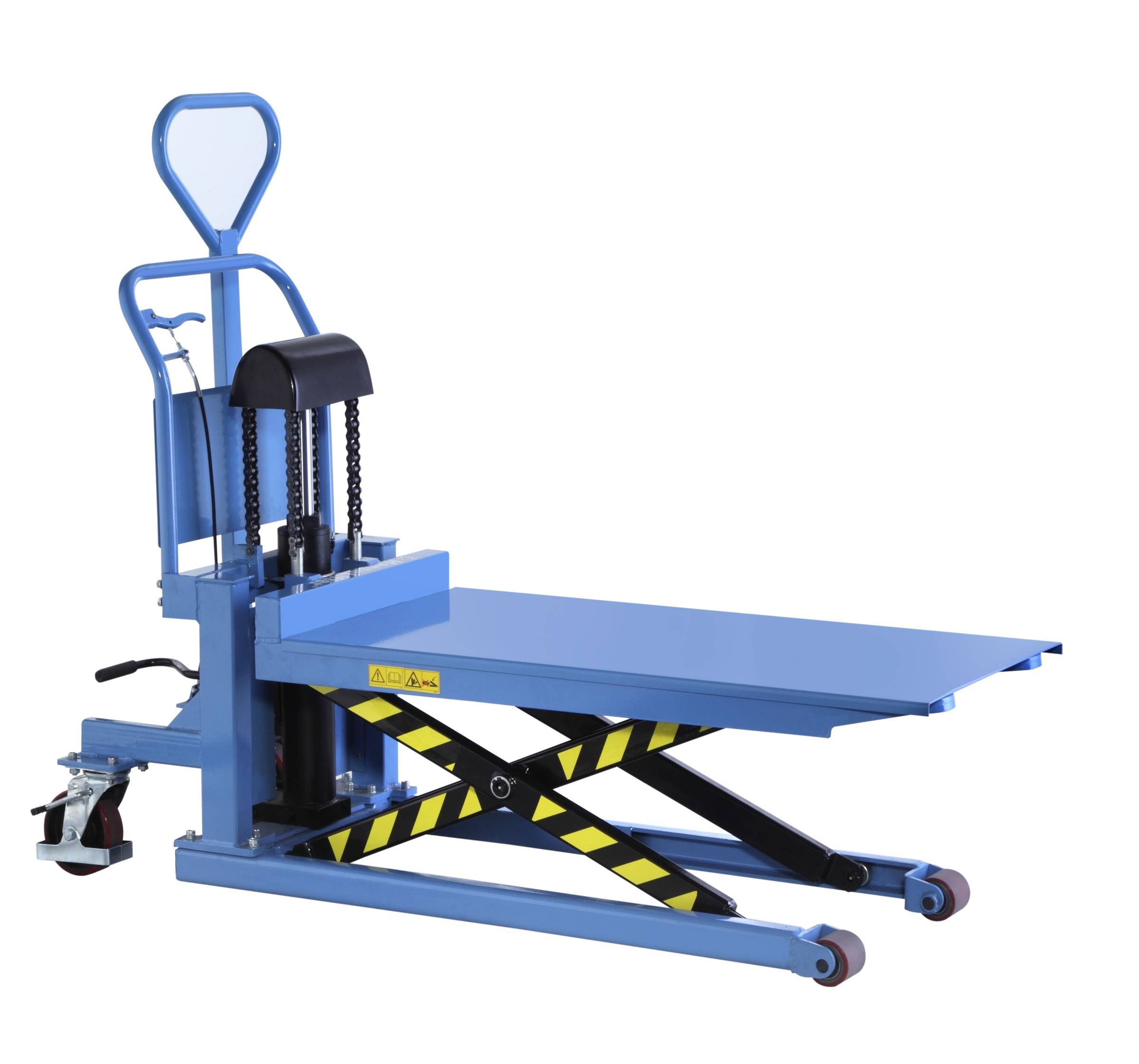 HanseLifter Scherenhubwagen GPL inkl. Plattform Tragkraft 1000kg Hubhöhe bis 830mm