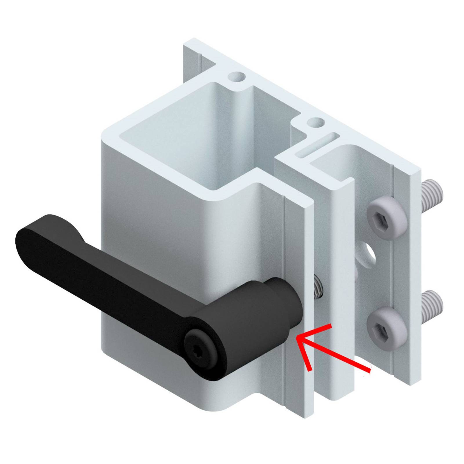 Hymer Klemmhebel für Stufenaufstiege und Treppen 2 Stück
