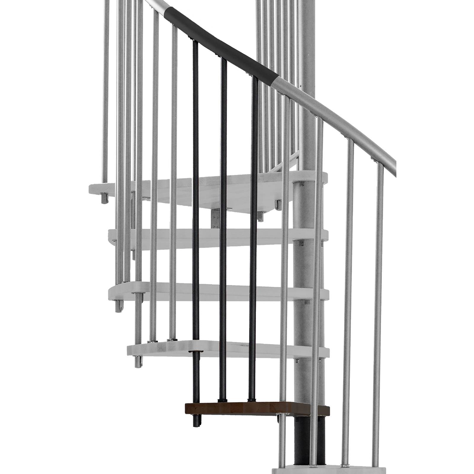 Minka Höhenerweiterung für Spiral Effect 140cm Durchmesser Walnuss Schwarz