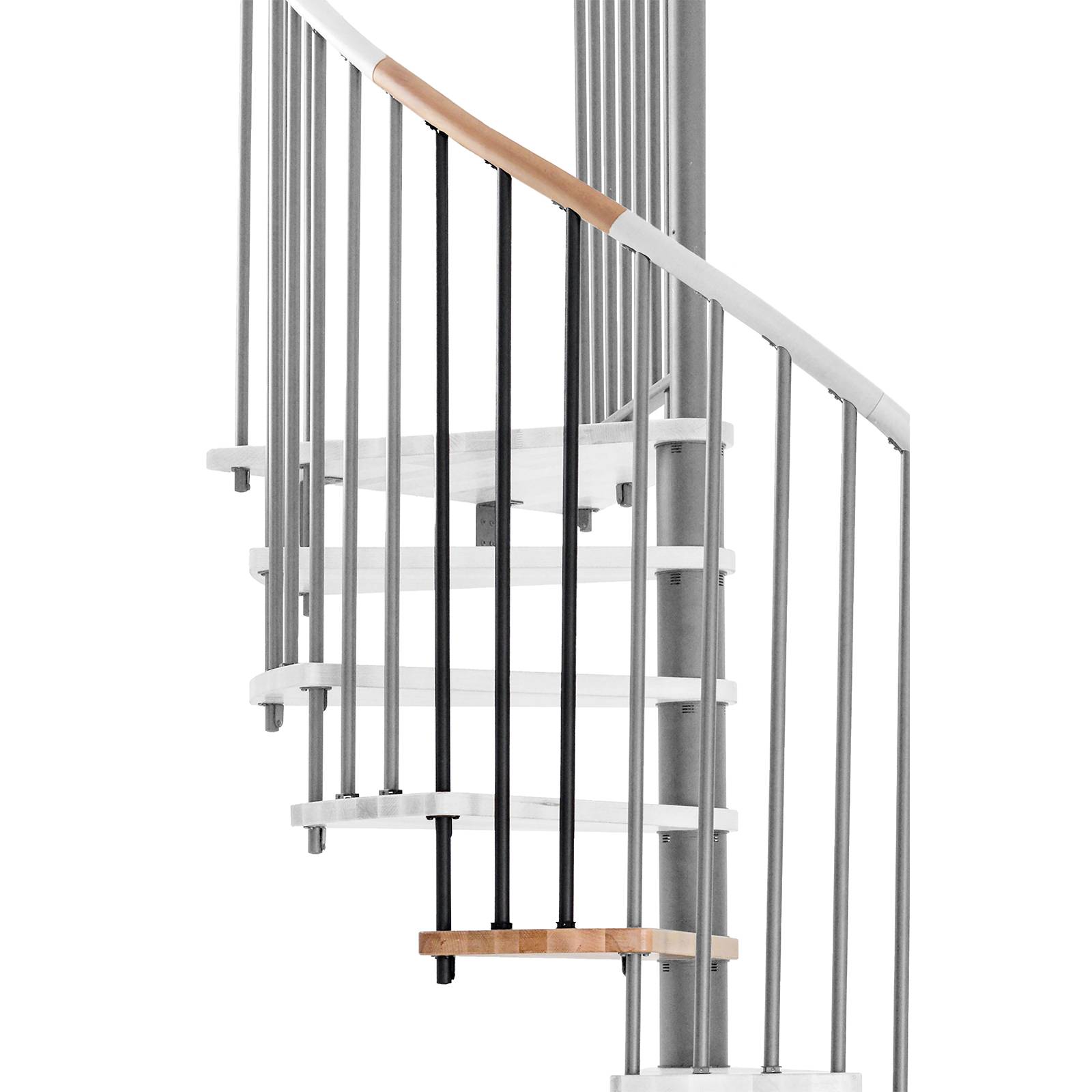 Minka Höhenerweiterung für Spiral Wood 160cm Durchmesser Buche Schwarz