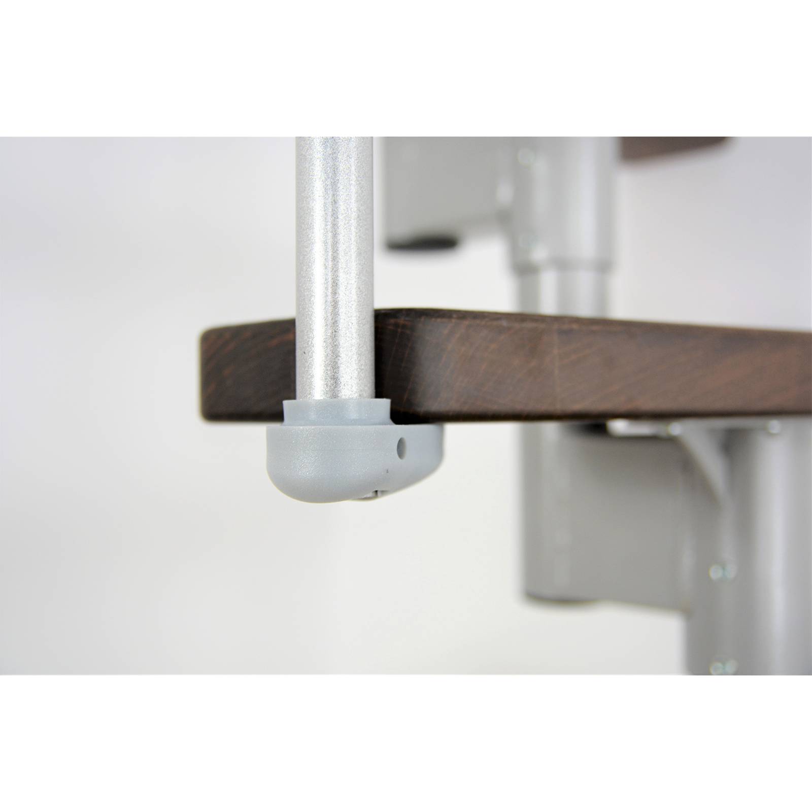 Minka Mittelholmtreppe Monaco 35 - 293,8cm Geschosshöhe Walnuss Grau