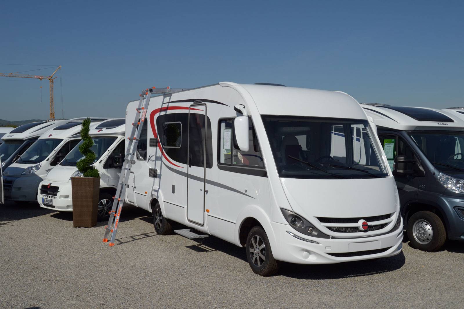 Siedra Caravanleiter Sicherheitsleiter 977 4x5 Sprossen