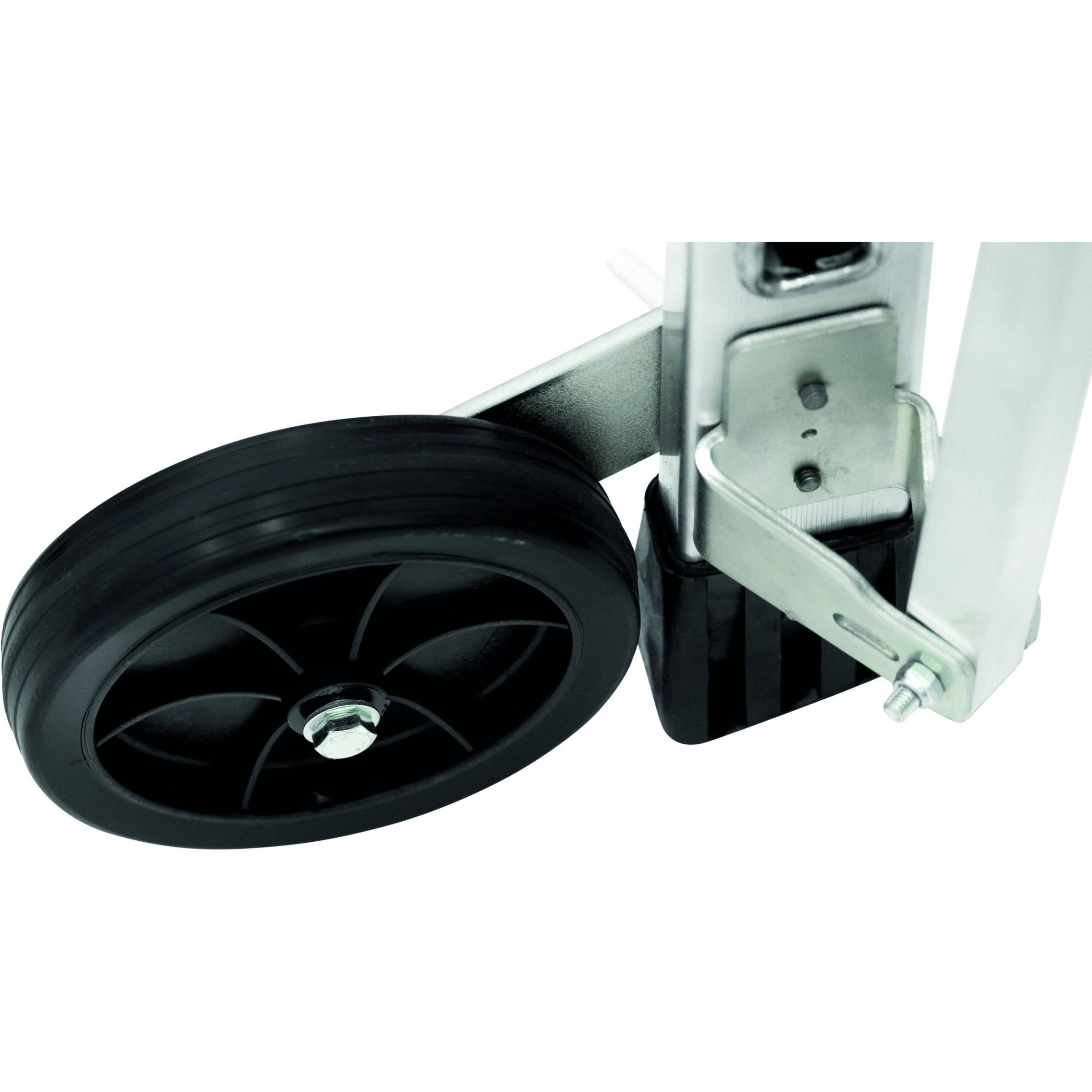 Zarges fahrbar gebördelte Teleskop Plattformleiter ZAP SAFEMASTER MAX S 5 Stufen