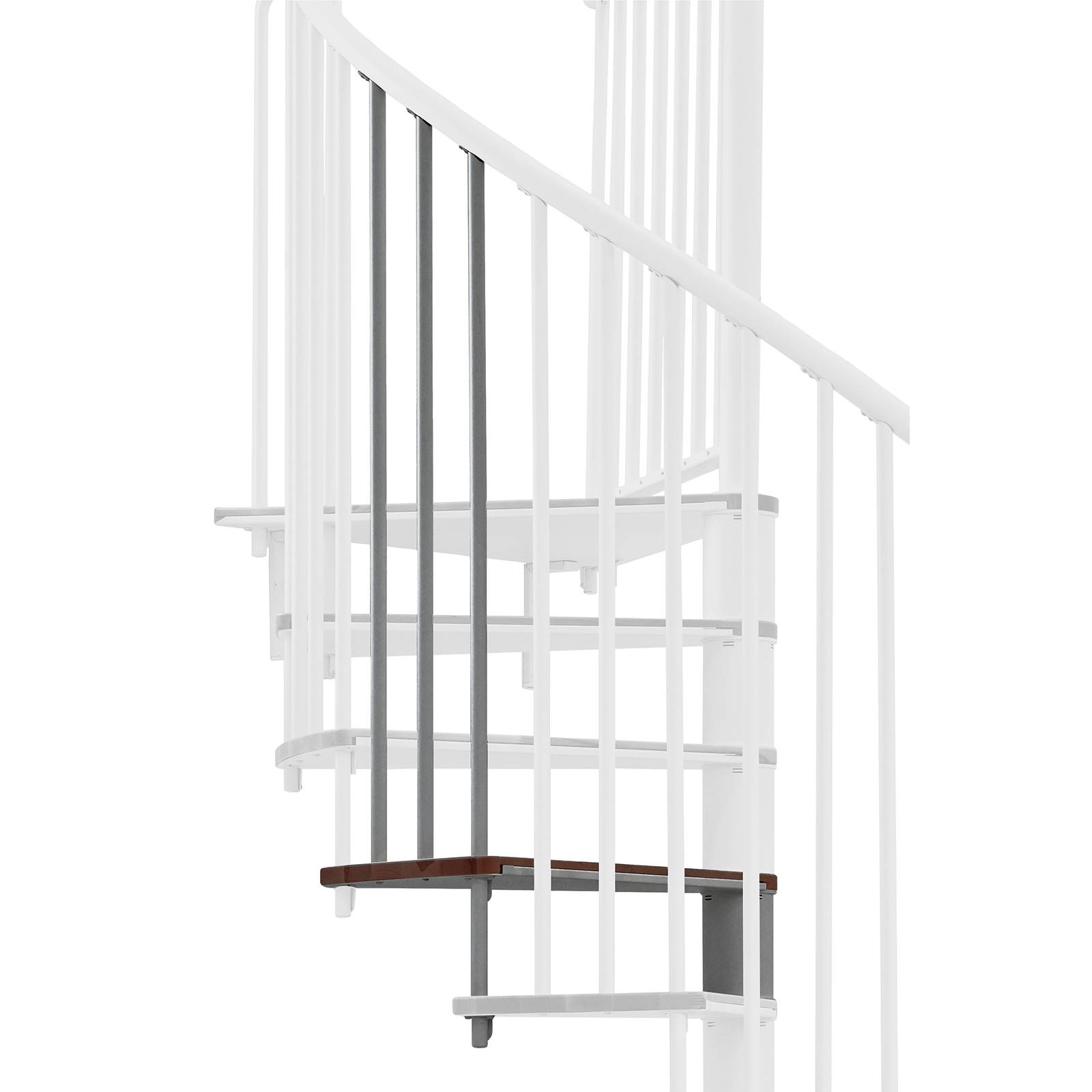 Minka Höhenerweiterung für Switch 120cm Durchmesser Walnuss Grau