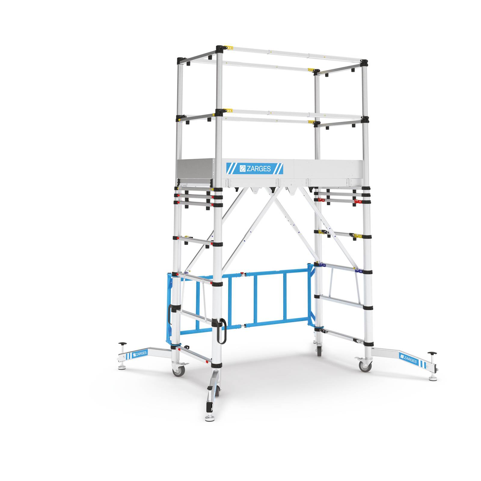 Zarges mobiles und teleskopierbares Klappgerüst Teletower 1T bis 4,00m AH