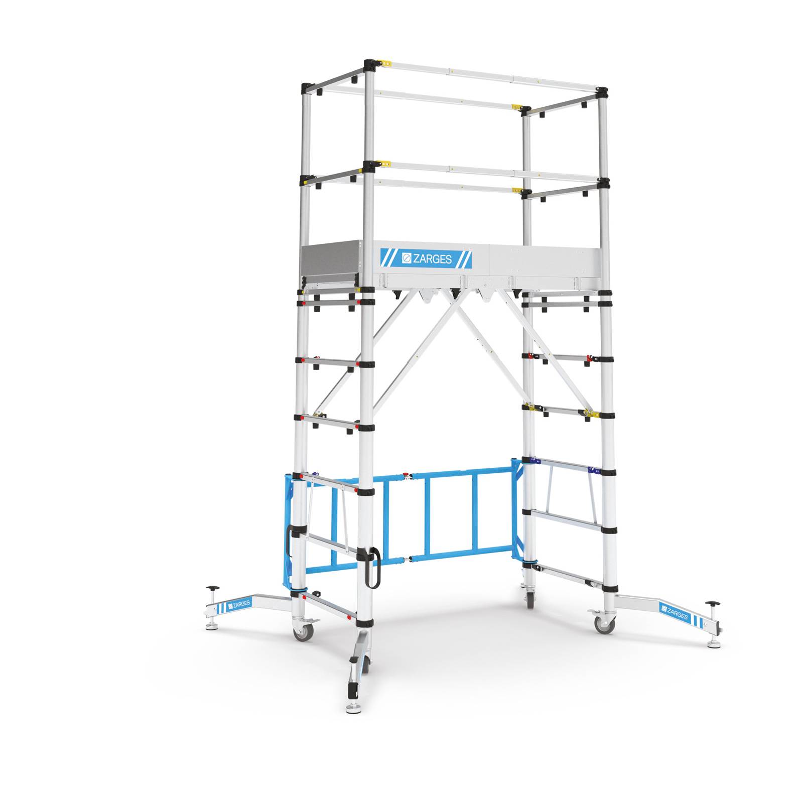 Zarges mobiles und teleskopierbares Klappgerüst Teletower 1T bis 4,00m AH