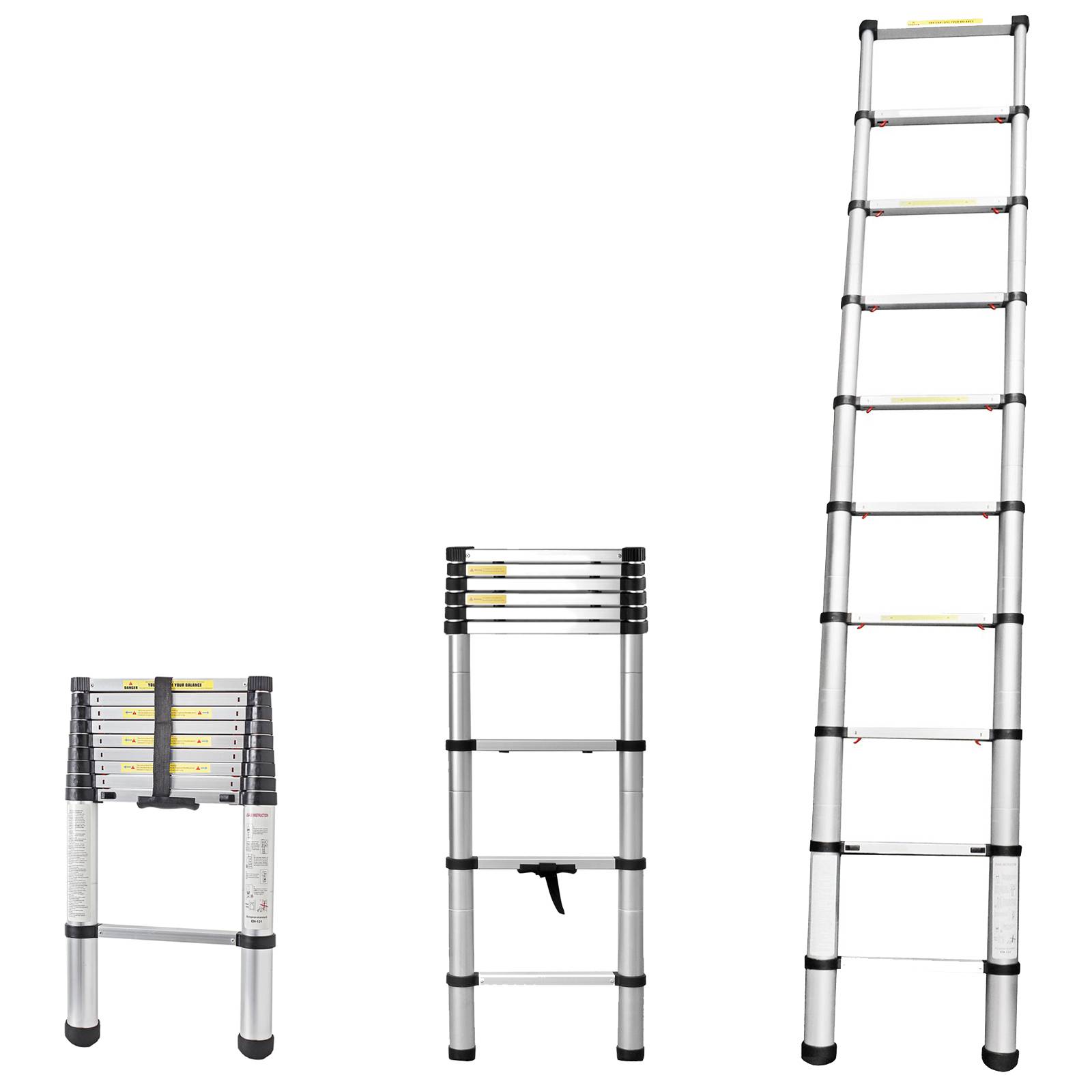 Frankana Laddy Air von Brunner Teleskopleiter 10 Stufen