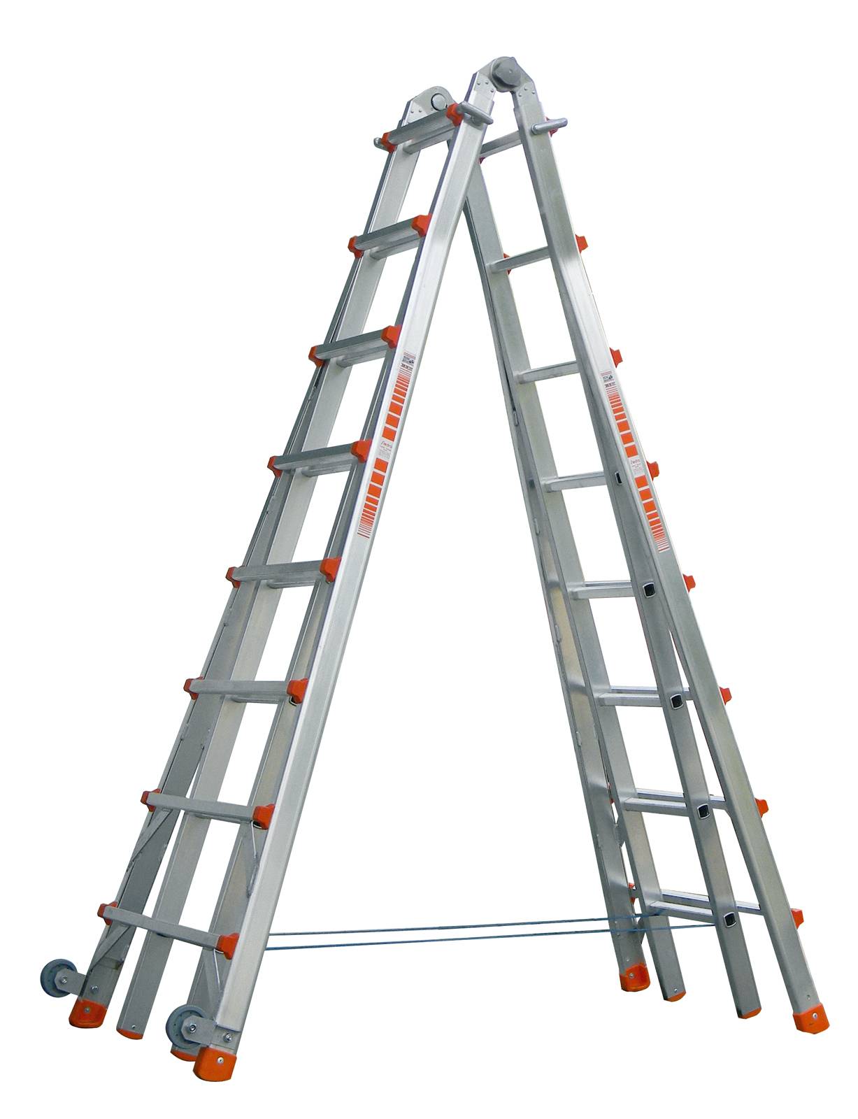 Siedra Teleskopleiter 985 4x8 Sprossen