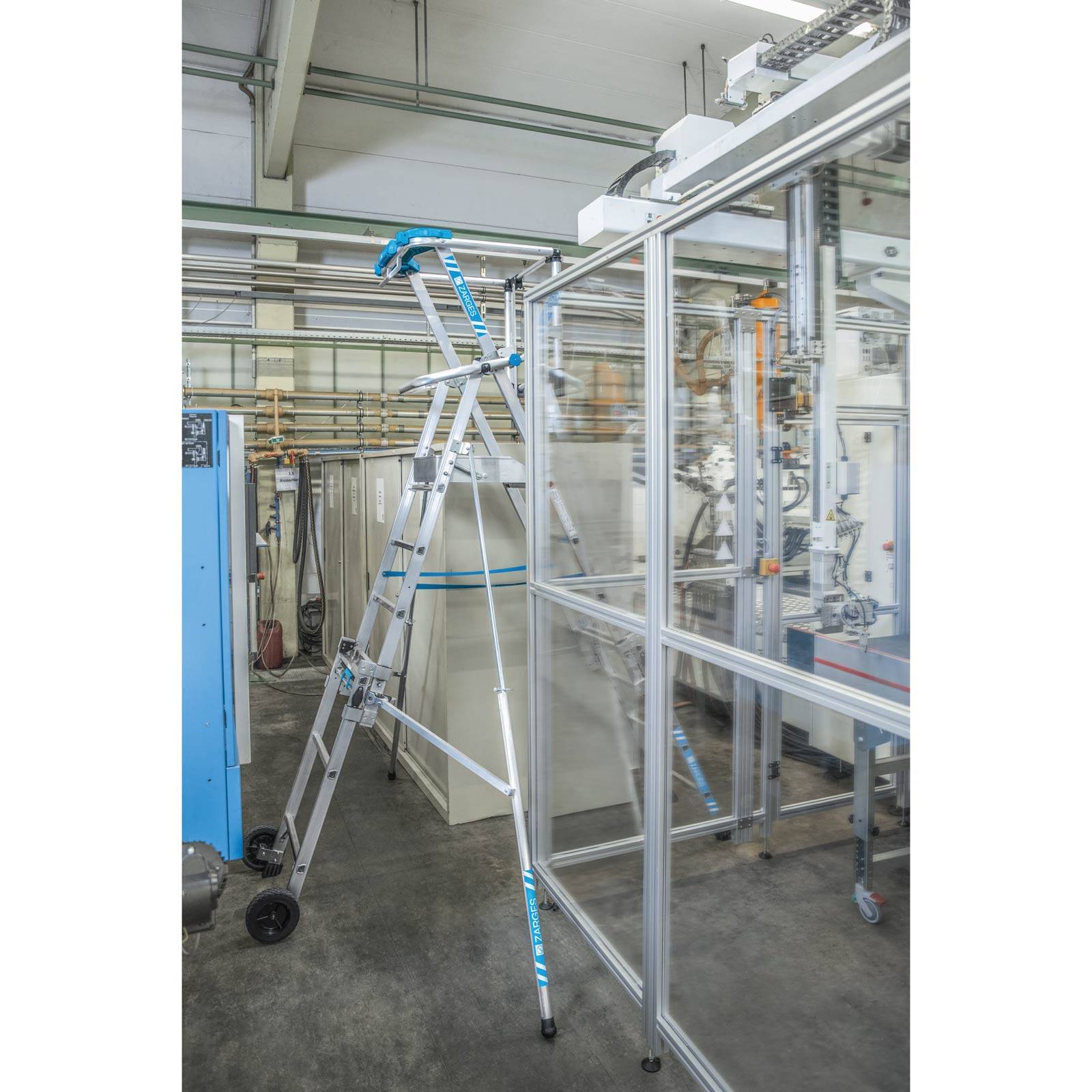 Zarges Teleskop Plattformleiter ZAP MASTERFLEX S 7-9 Sprossen