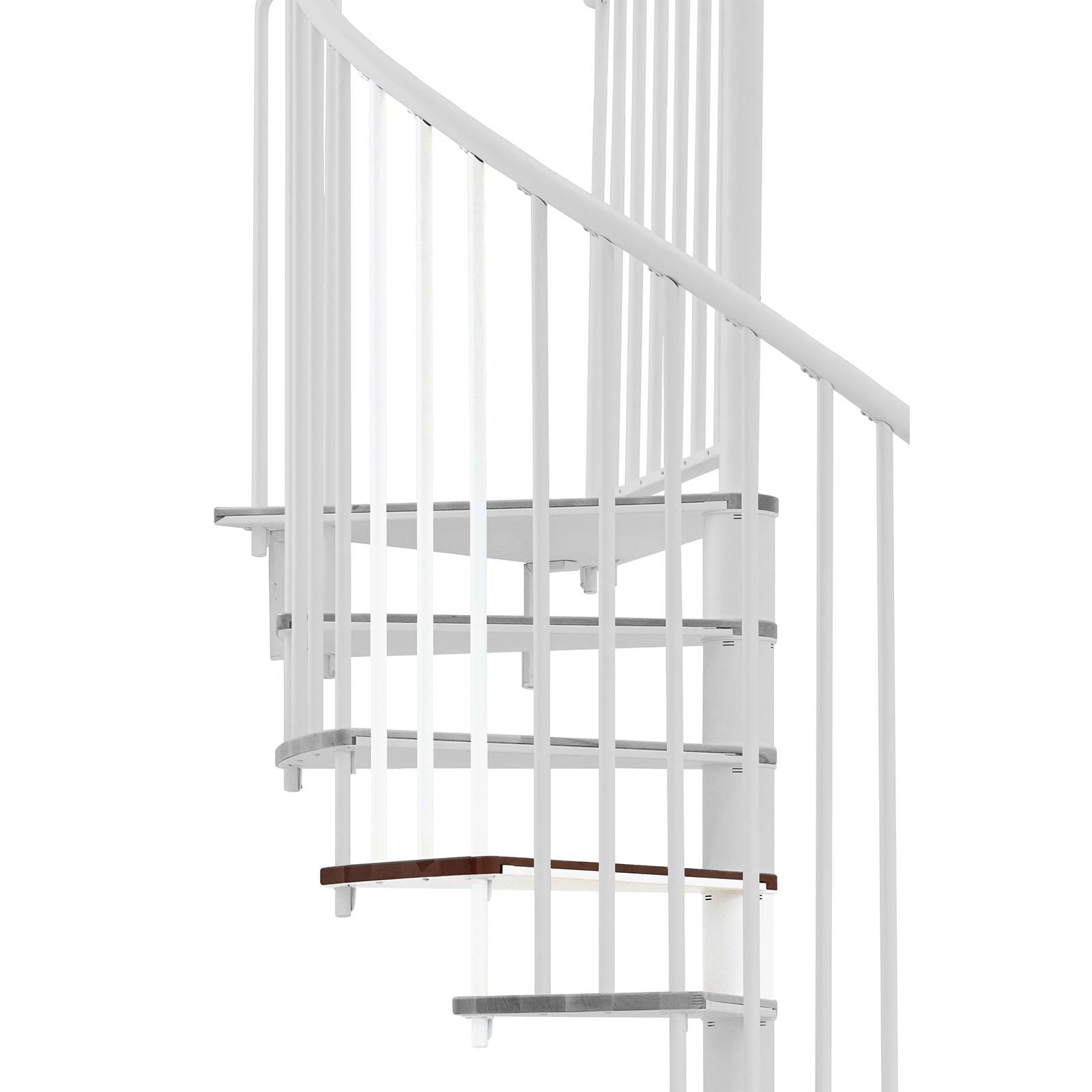 Minka Höhenerweiterung für Switch 120cm Durchmesser Walnuss Weiß