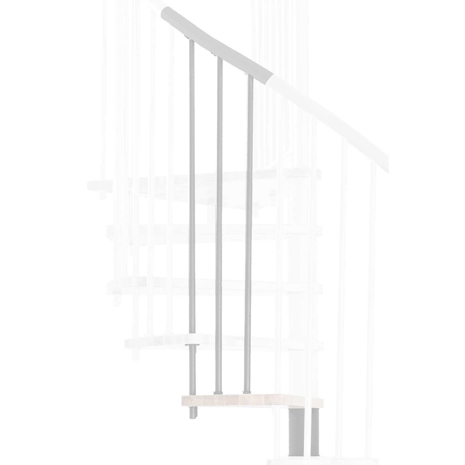 Minka Höhenerweiterung für Spiral Effect 140cm Durchmesser Weiß Weiß