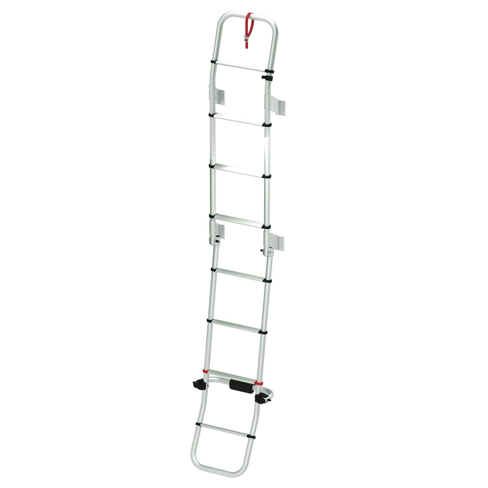 Frankana Deluxe von Fiamma klappbare Außenleiter Wohnmobilleiter 8 Stufen