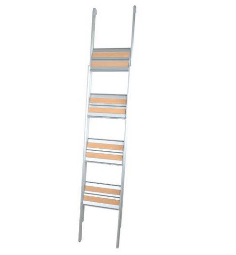 Frankana Comfort von alu-line Alkovenleiter Wohnmobilleiter 4 Stufen