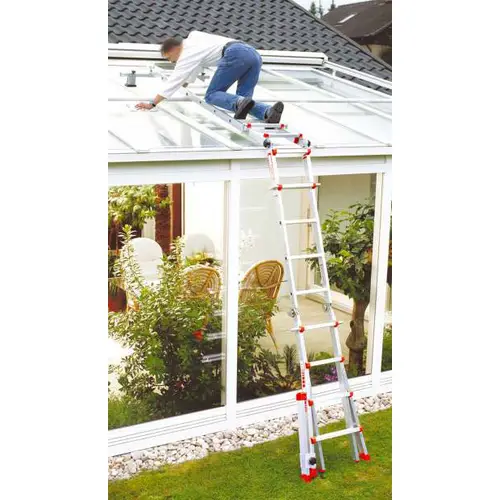 Siedra Wintergarten Glasdachleiter 988 mit Glasauflage 4x4 Sprossen Siedra Wintergarten Glasdachleiter 988 mit Glasauflage 4x4 Sprossen