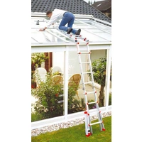 Siedra Wintergarten Glasdachleiter 988 mit Glasauflage 4x5 Sprossen Siedra Wintergarten Glasdachleiter 988 mit Glasauflage 4x5 Sprossen