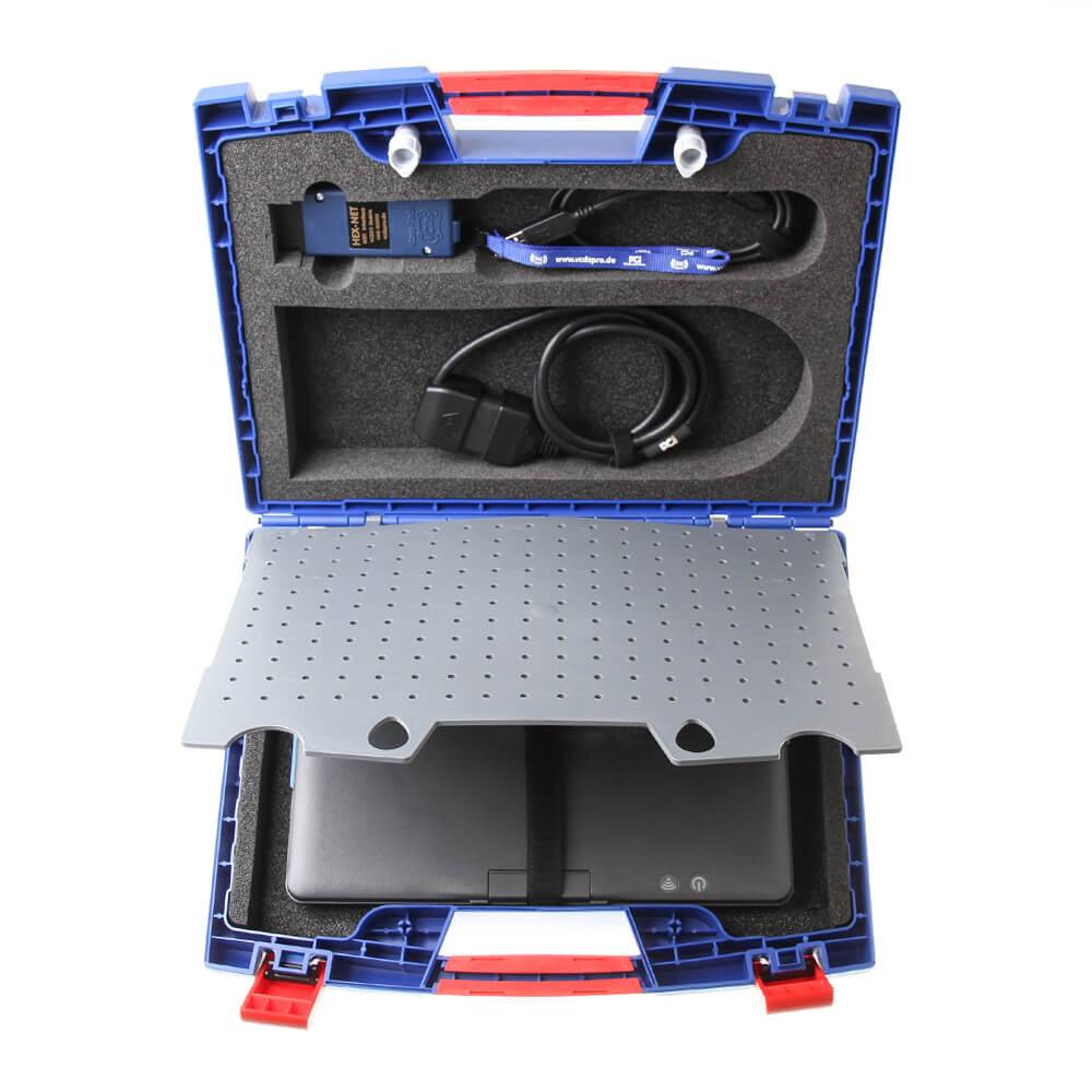 VCDS® HEX-NET® Servicekoffer inkl. 2-in-1 Notebook, Software vorinstalliert (WIFI) Diagnosegerät für VW, Audi, Seat, Skoda, Cupra