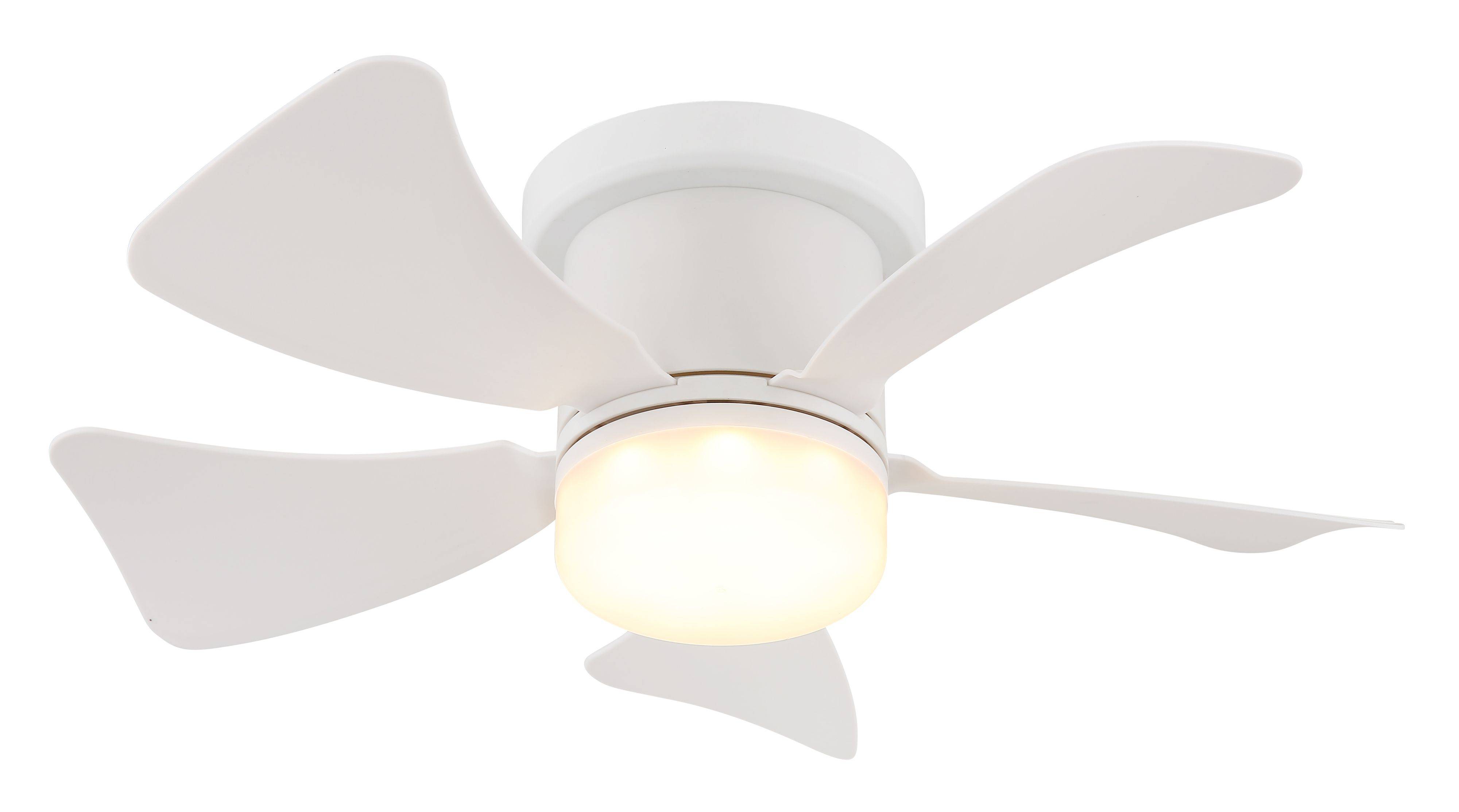 Deckenventilator Hines WE-WE mit LED & Fernbedienung