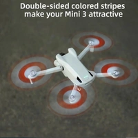 Für DJI Mini 3 Drohne 4x 6030F Color 2-Blatt Ersatz Propeller Geräuscharm Orange/ Für DJI Mini 3 Drohne 4x 6030F Color 2-Blatt Ersatz Propeller Geräuscharm Orange/