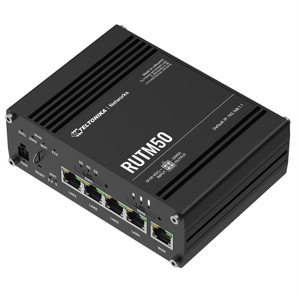 Teltonika RUTM50 - Wireless Router 4-Port-Switch