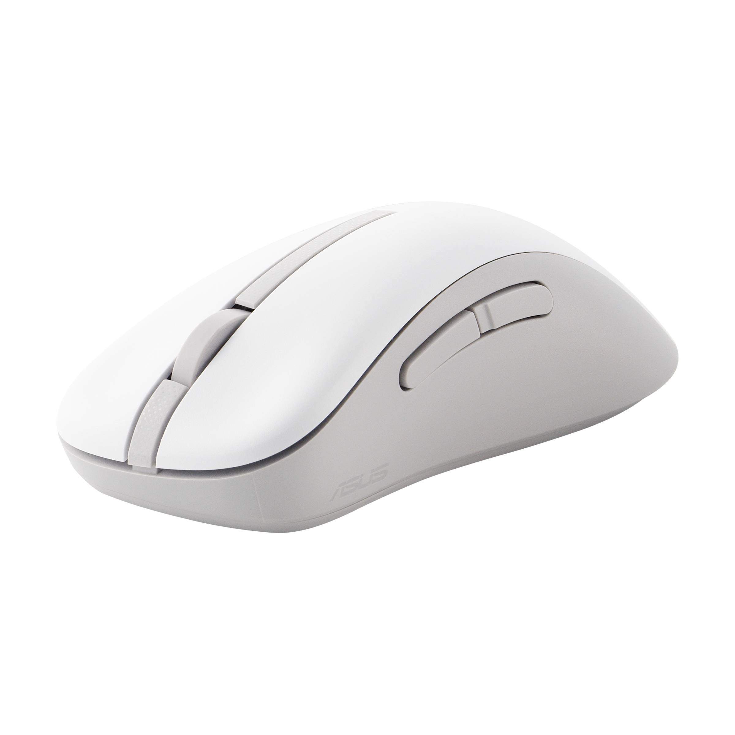 ASUS Wireless Mouse MD102, rechts, Optisch, RF Wireless + Bluetooth, 1600 DPI, Weiß