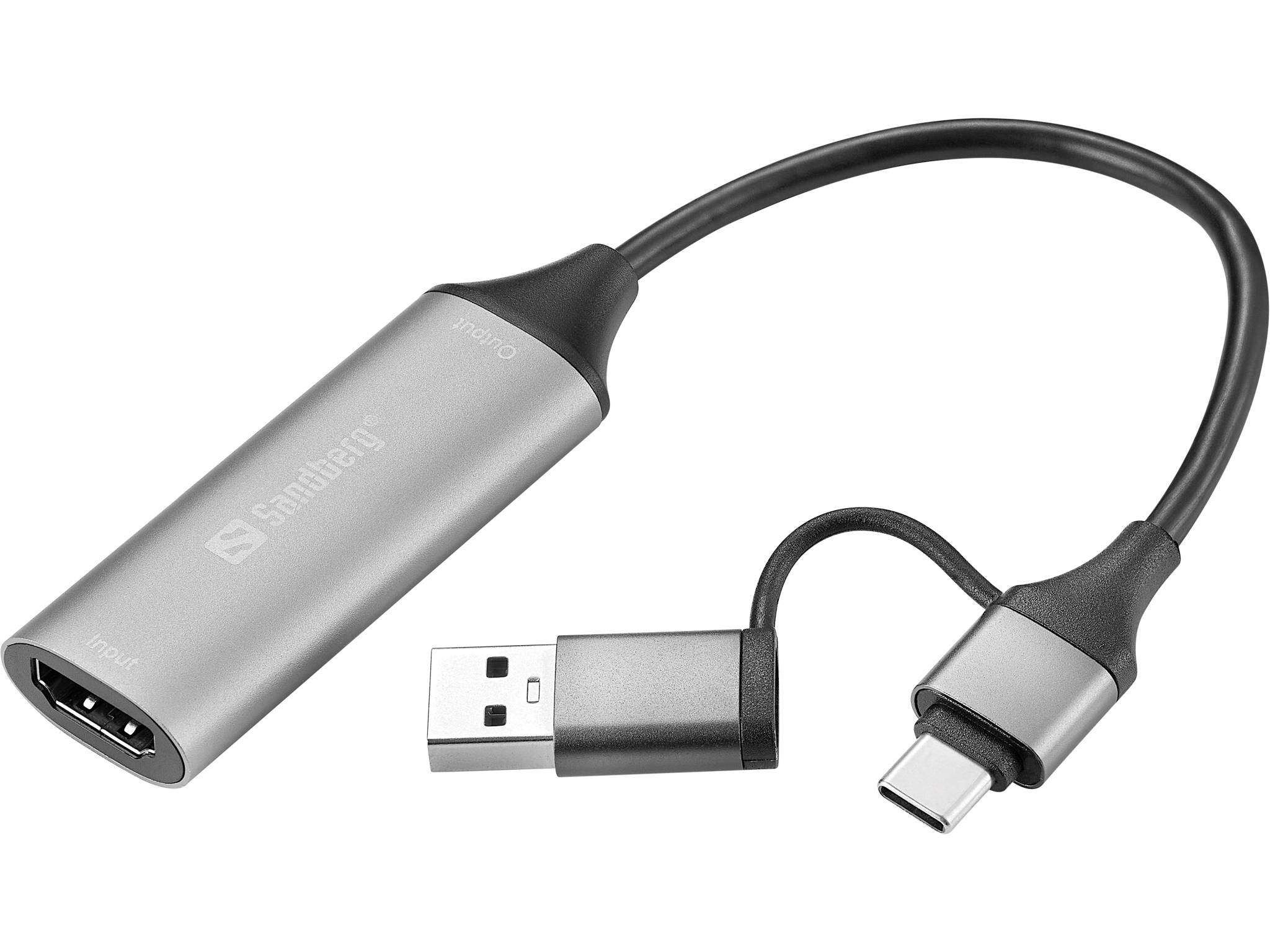 SANDBERG Videoadapter - HDMI weiblich zu 24 pin USB-C