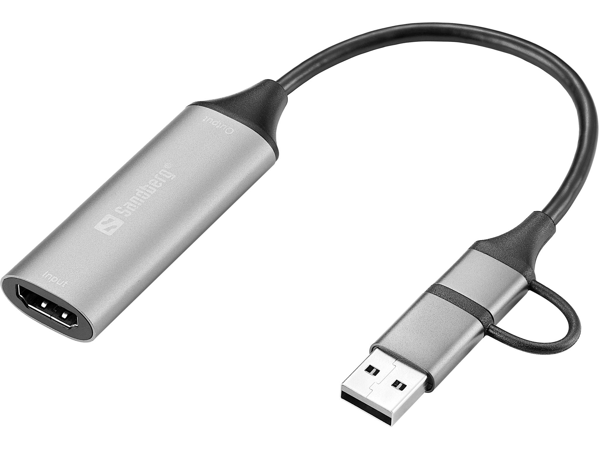 SANDBERG Videoadapter - HDMI weiblich zu 24 pin USB-C