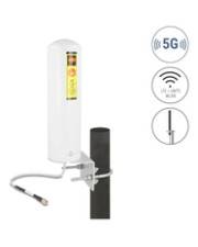 Delock 5G LTE Antenne SMA Stecker 3 5 dBi starr omnidirektional Wand- und Mastmontage