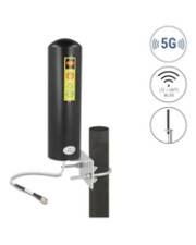 Delock 5G LTE Antenne SMA Stecker 3 5 dBi starr omnidirektional Wand- und Mastmontage