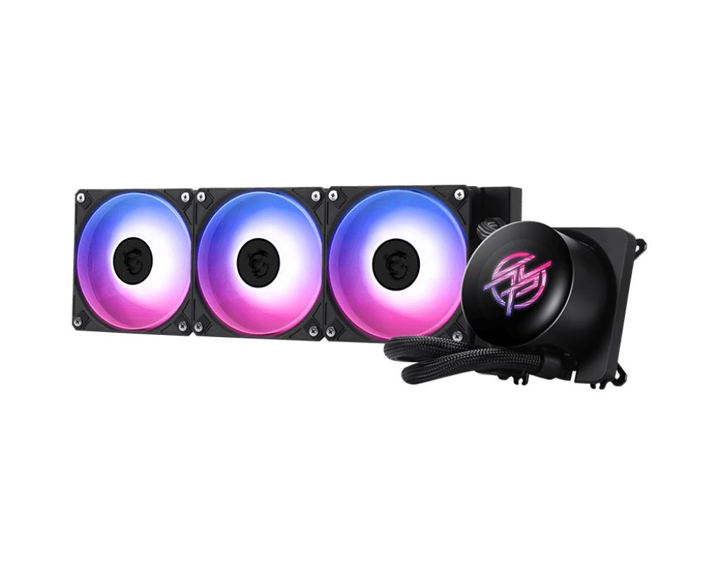MSI MPG CORELIQUID P13, All-in-One-Flüssigkeitskühler, 12 cm, Schwarz