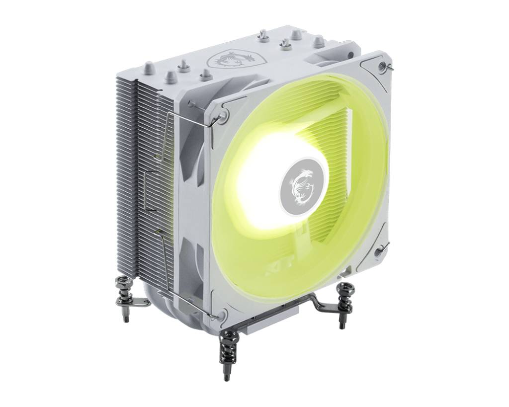 MSI MAG COREFROZR AA13 WHITE, Hybrid-Kühler, 12 cm, Weiß