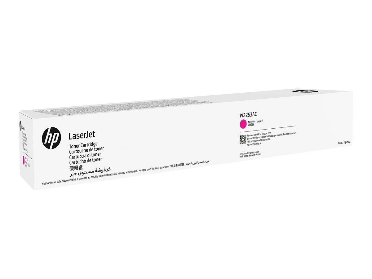 HP LaserJet Tonerkassette Schachtel, weiße Verpackung mit der Bezeichnung „W2253A