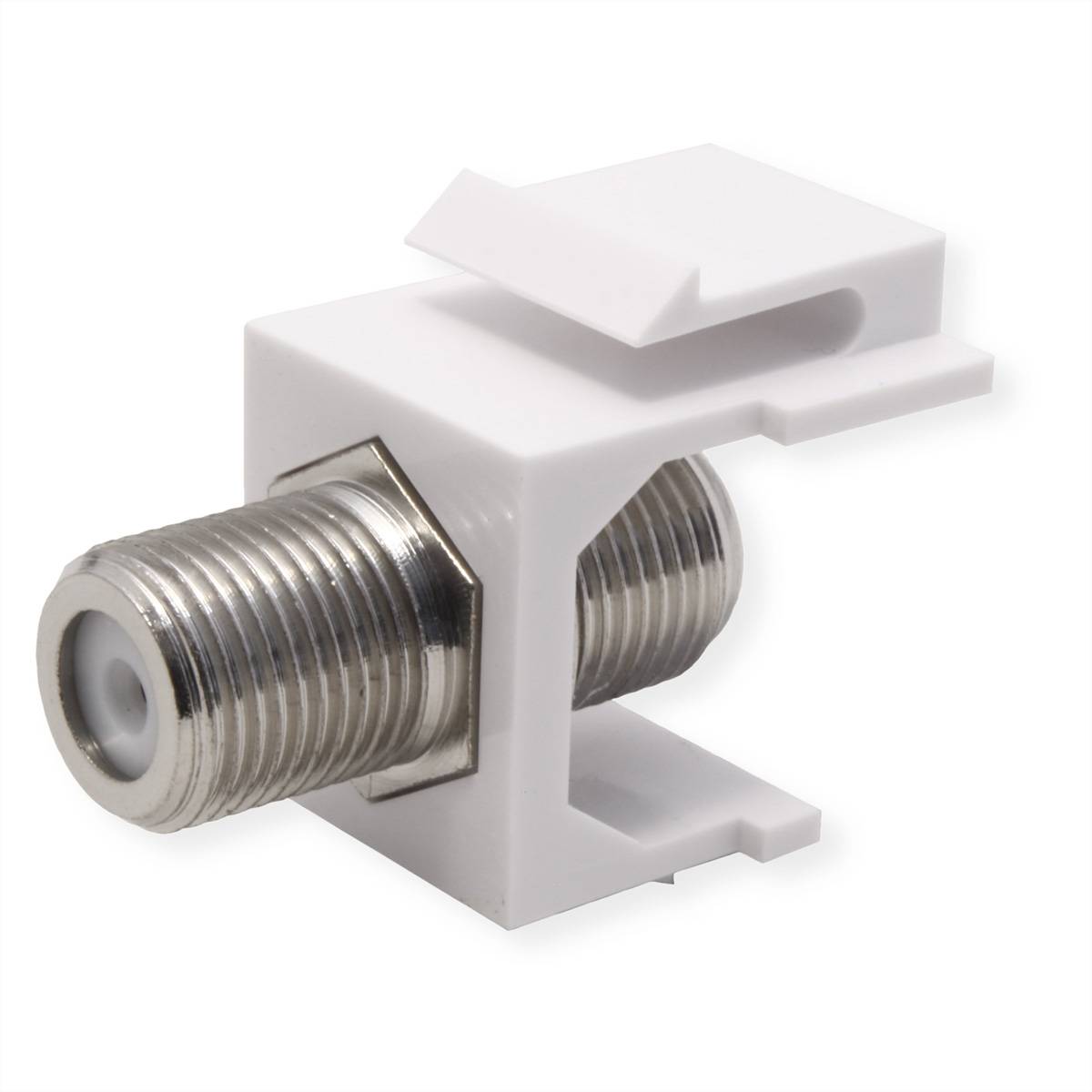 VALUE F-Typ Keystone-Kupplung, Kunststoff