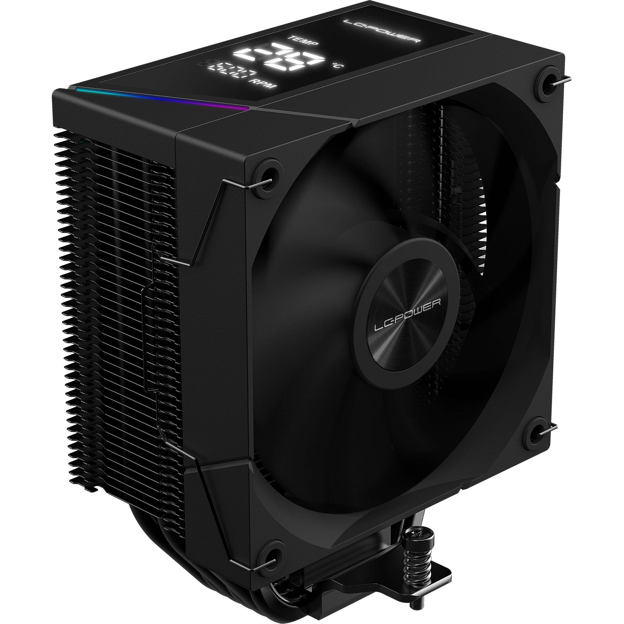 LC-Power CPU-Kühler LC-CC-120-DB6 - CPU-Kühler - 35,3 dBAMD Sockel AM4 (Ryzen) -