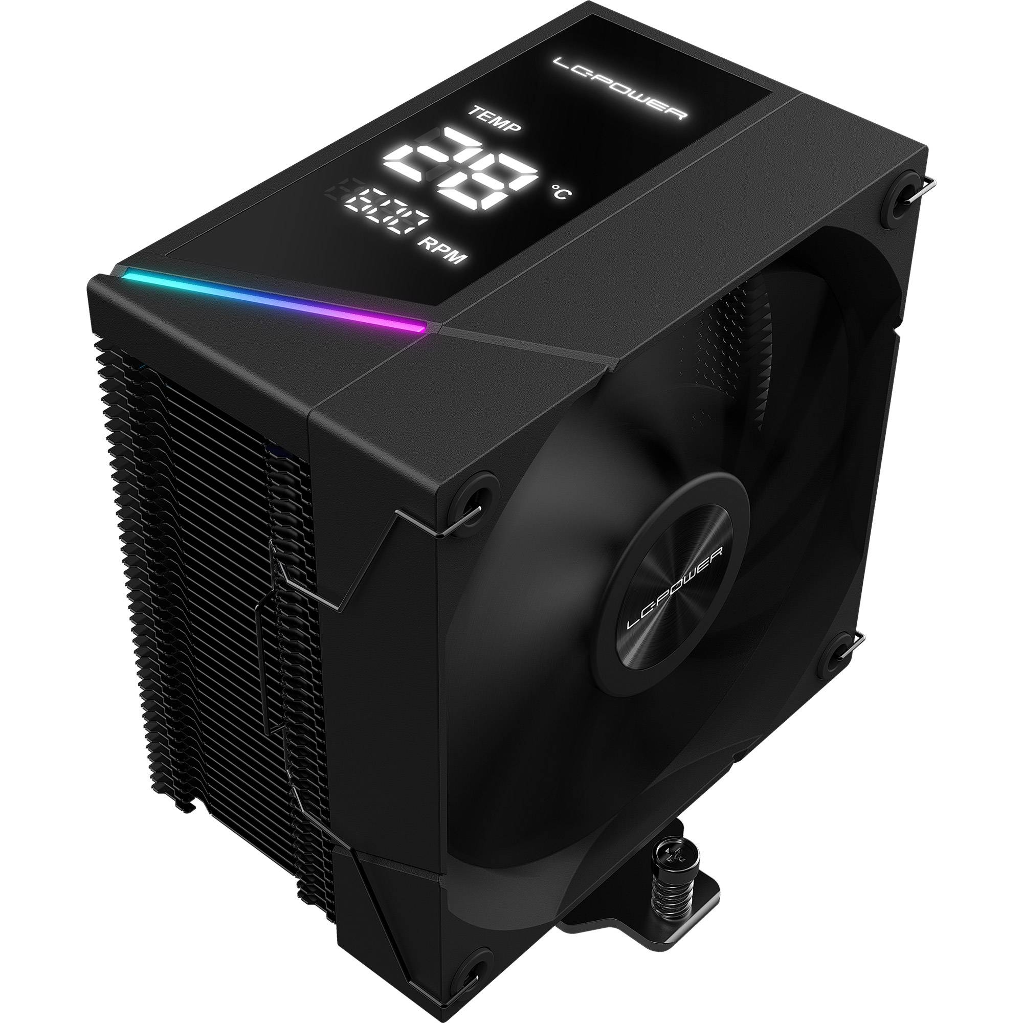 LC-Power CPU-Kühler LC-CC-120-DB6 - CPU-Kühler - 35,3 dBAMD Sockel AM4 (Ryzen) -