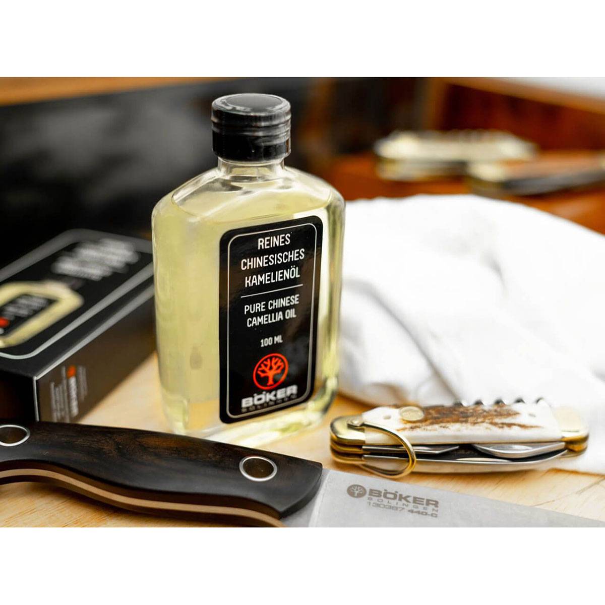 Böker Kamelienöl zur Messerpflege 100ml - Neutral