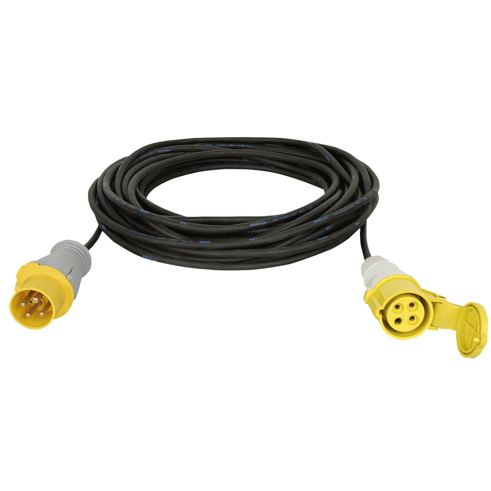 DAP Motor cable CEE 4P 16 A Yellow 20 m