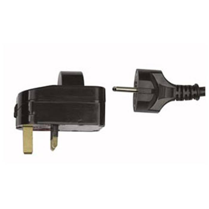 DAP Europlug to UK Plug Adapter 230 V / 240 V