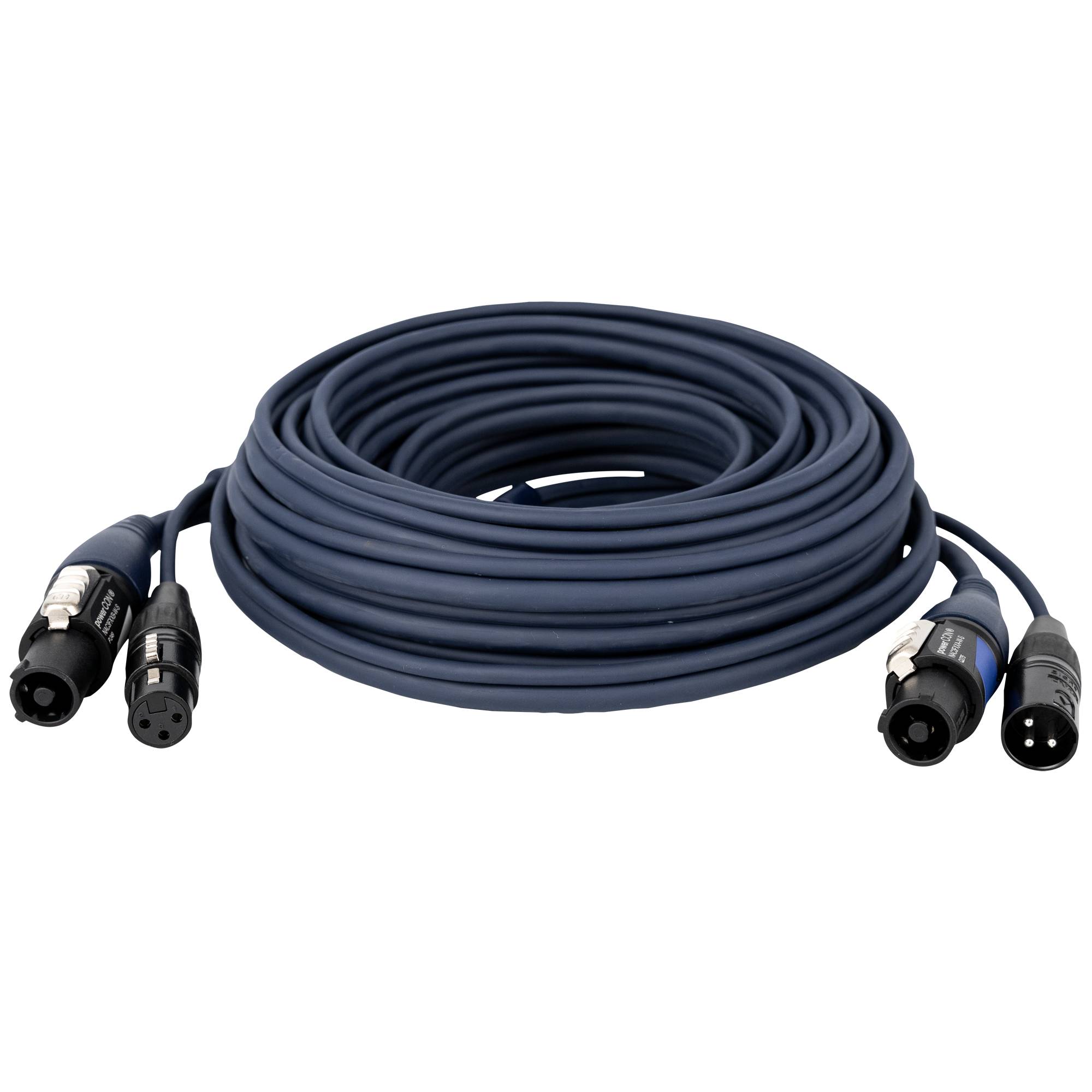 DAP FP17 Hybrid Cable - powerCON & 3-pin XLR - Audio / Power 10 m