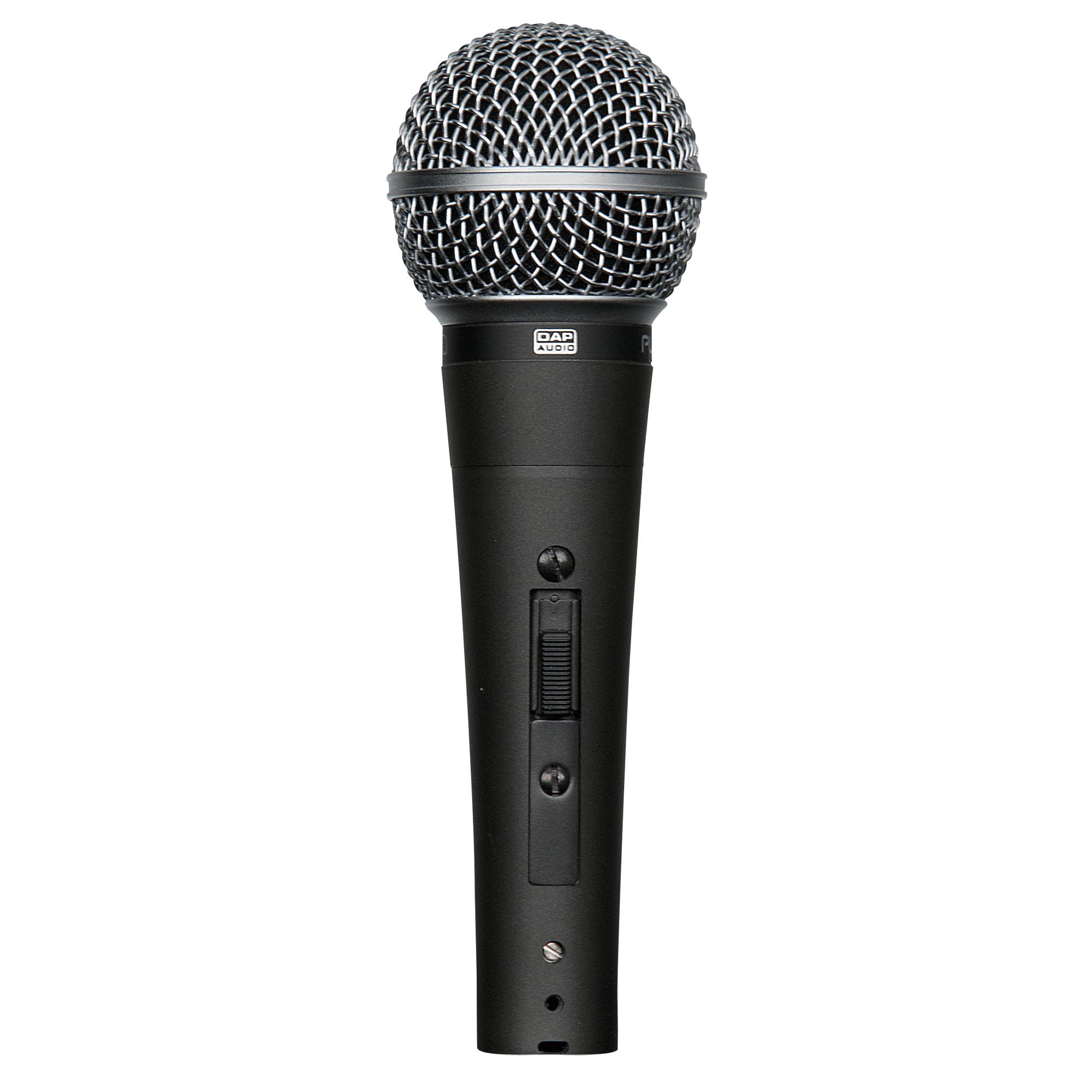 DAP PL-08S Dynamisches Gesangsmikrofon mit EIN/AUS-Schalter