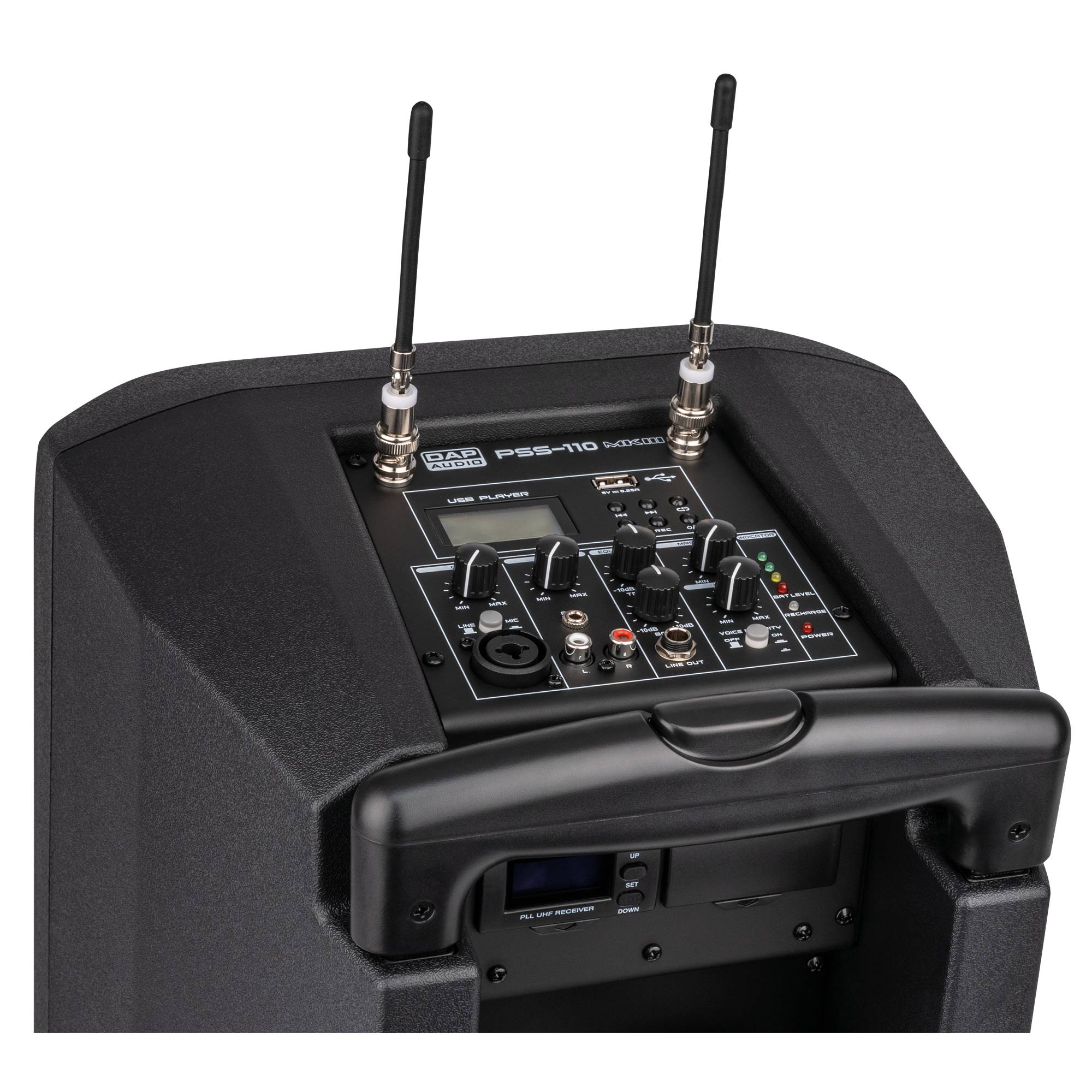 DAP PSS-110 MKIII 10" Akkulautsprecher