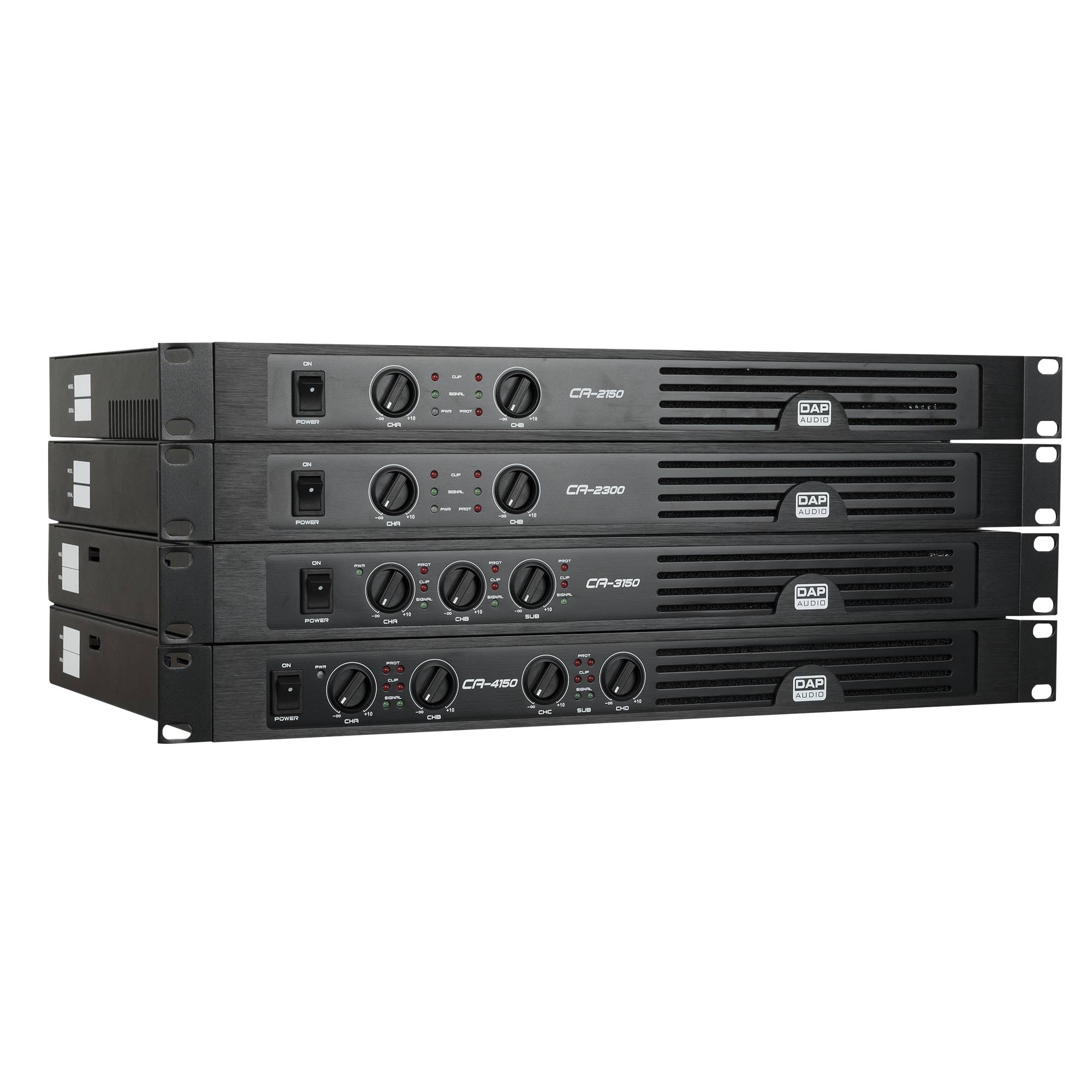 DAP CA-2300 Kompakter 2-Kanal-Verstärker (2x 300 W)