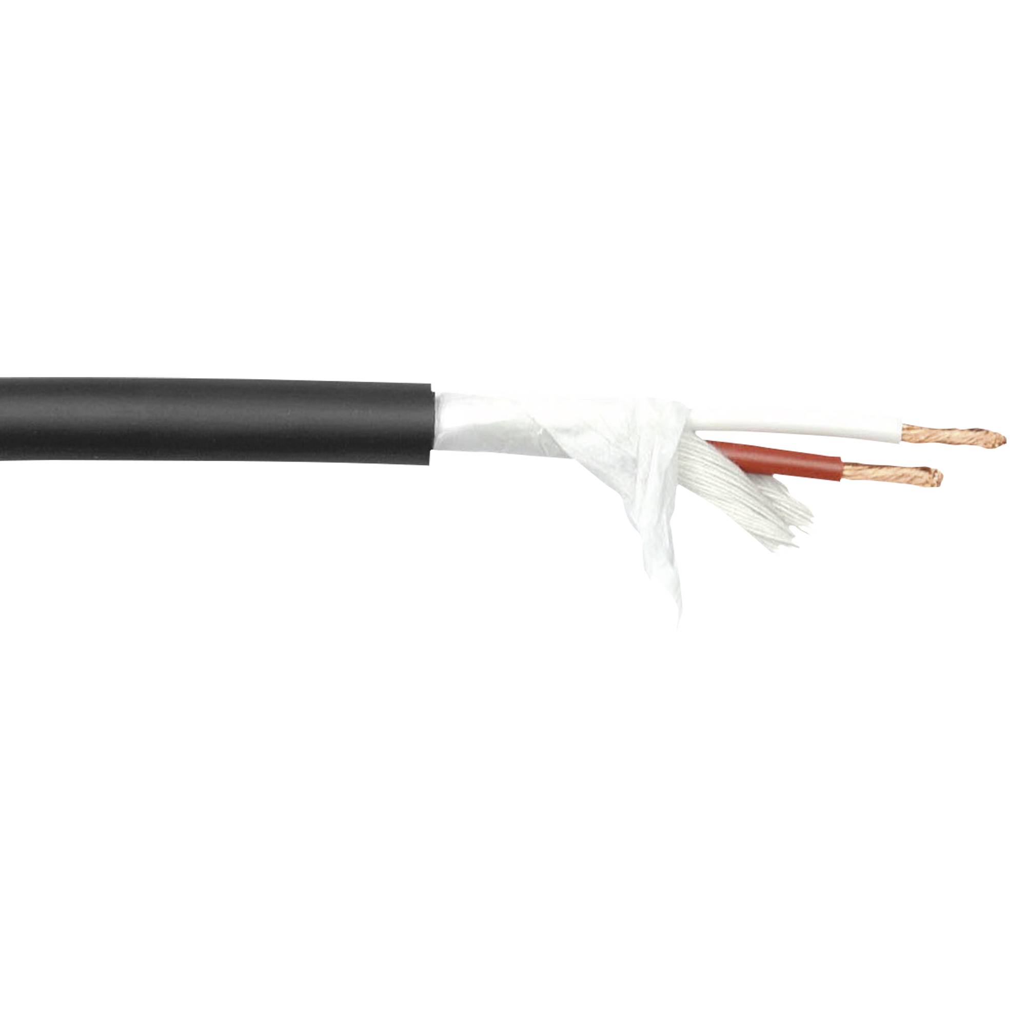 DAP SPK-225 Bühnen-Lautsprecherkabel 2 x 2,5 mm - 100-m-Rolle - schwarze Ummantelung