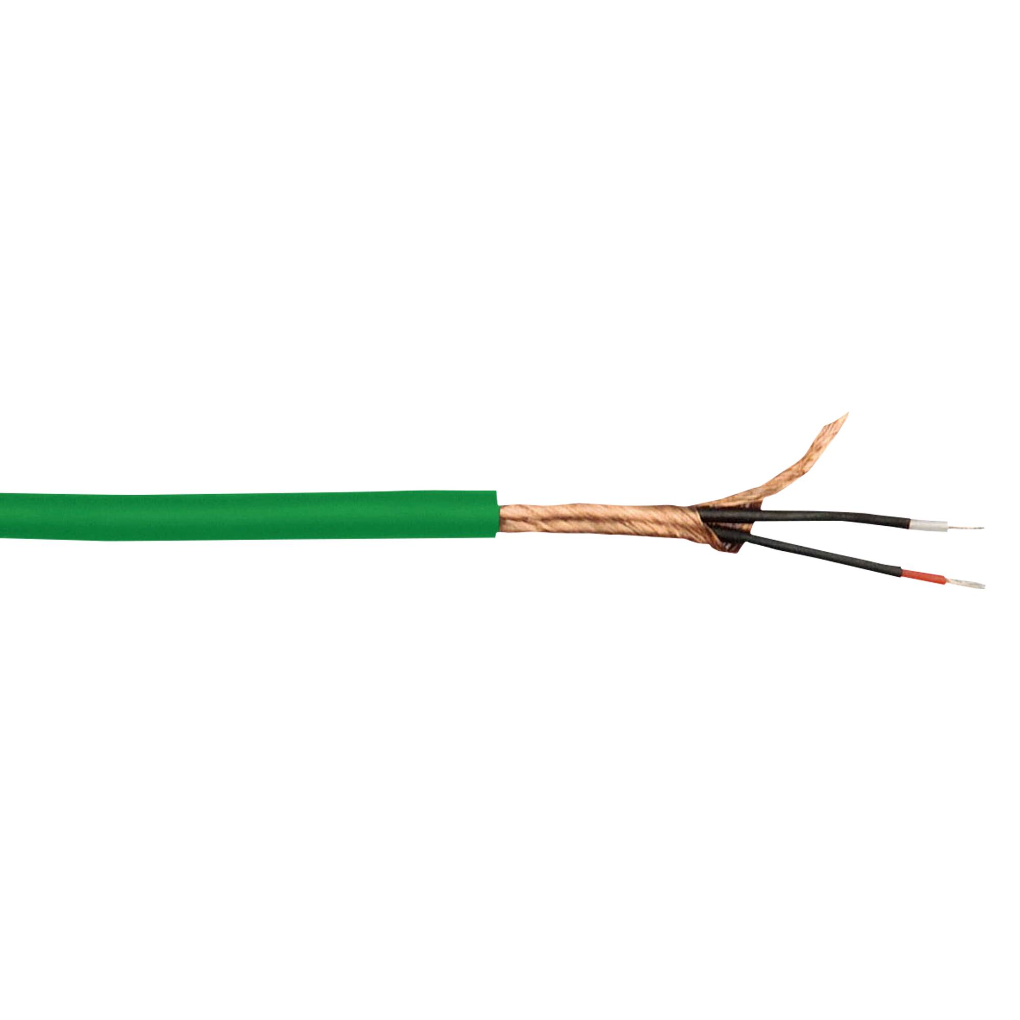 DAP MC-226 Grünes doppelt isoliertes Mikrofonkabel - 100-m-Rolle