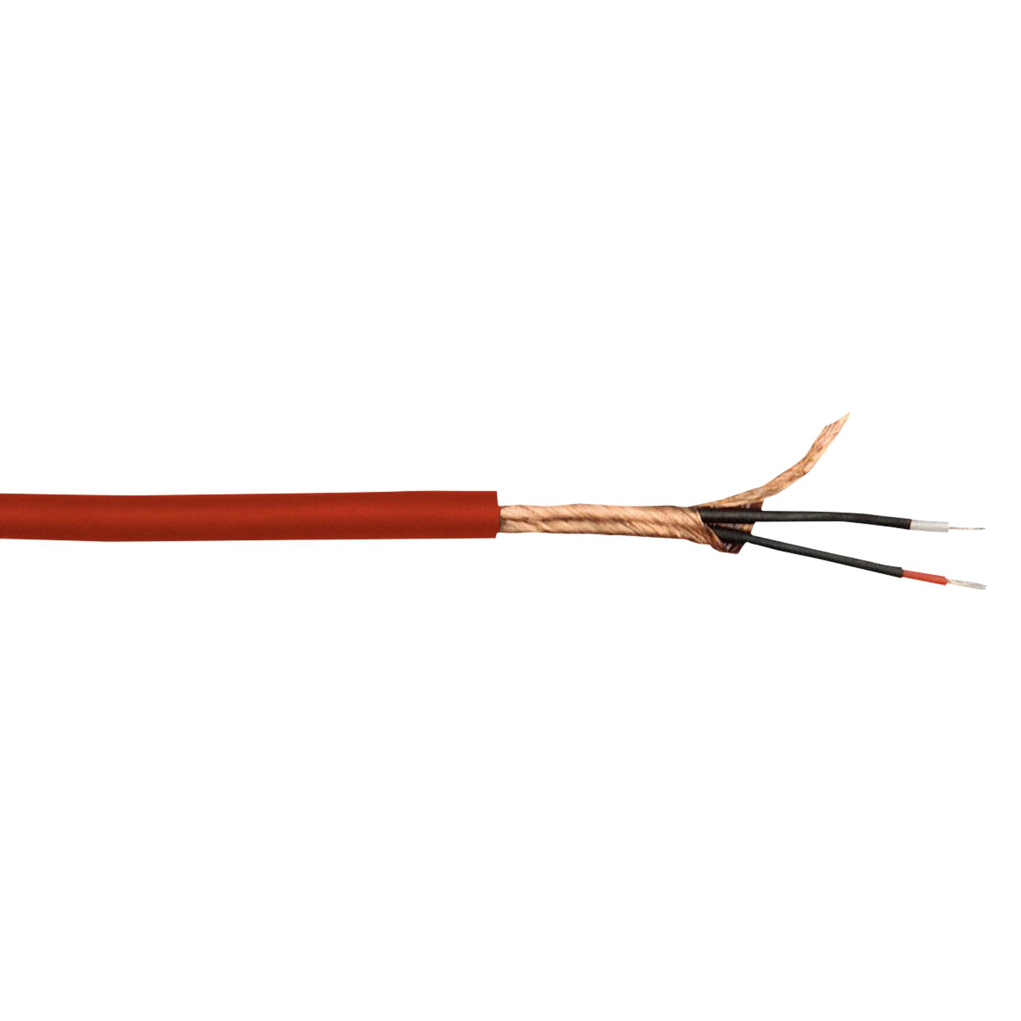 DAP MC-226 Rotes doppelt isoliertes Mikrofonkabel - 100-m-Rolle