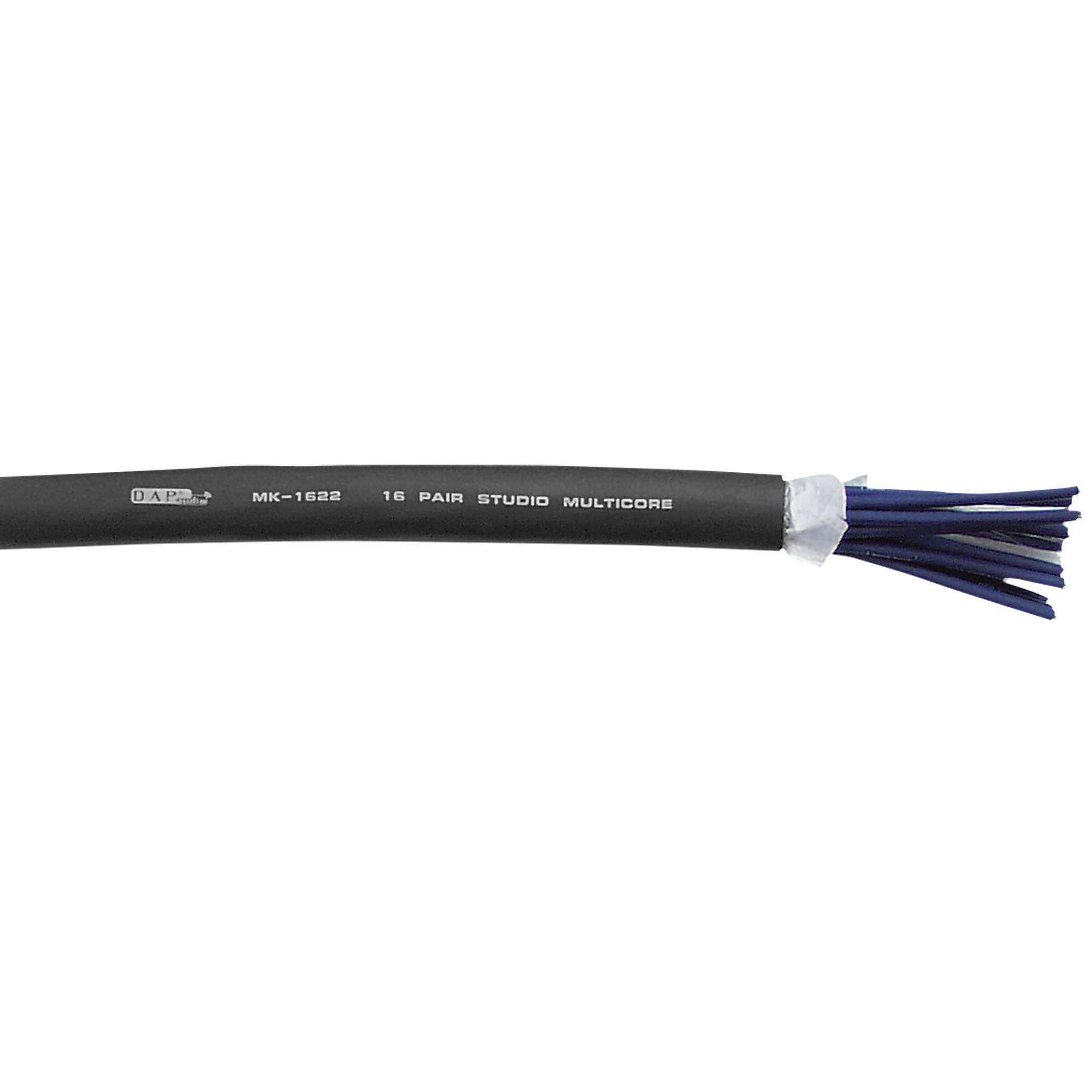 DAP MK-1622 Studio Multicore 16-paariges Kabel - schwarz