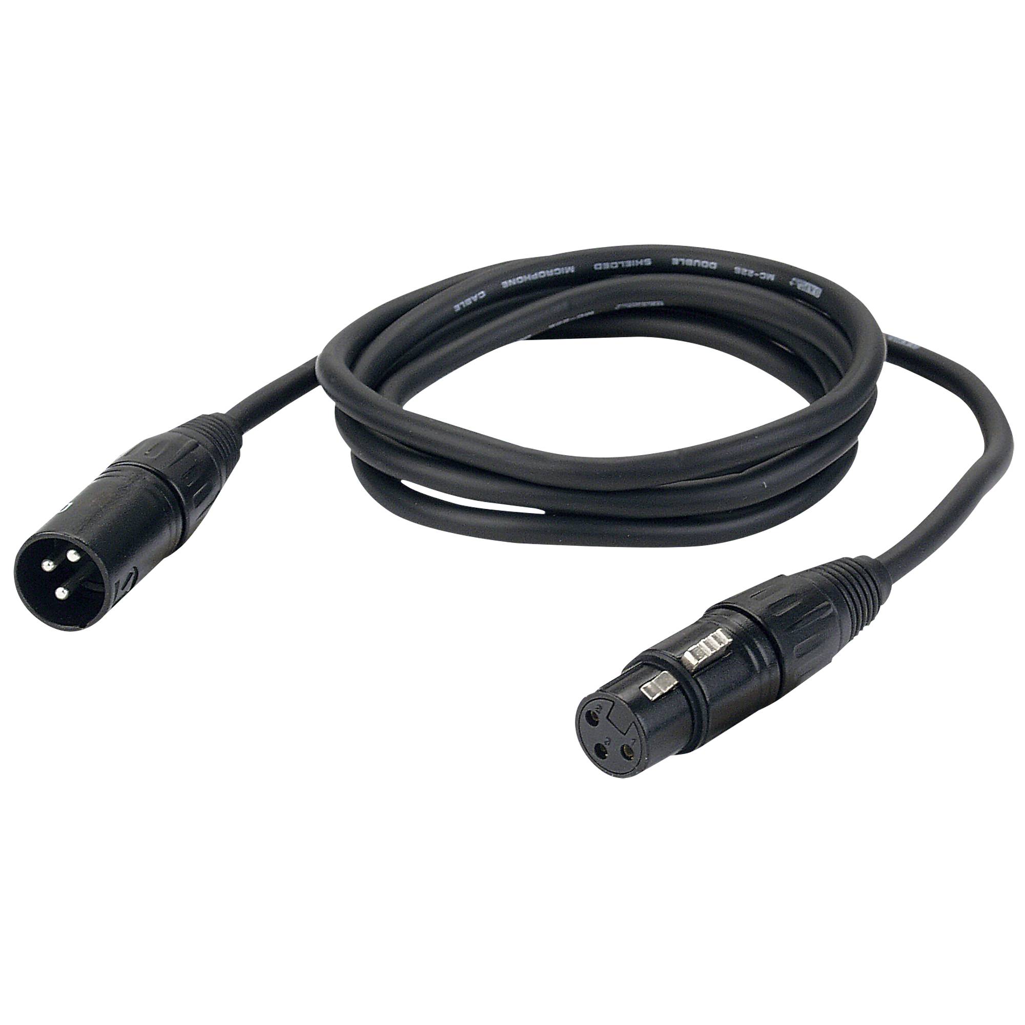 DAP FL01 - bal. XLR/M 3P to XLR/F 3P 10 m