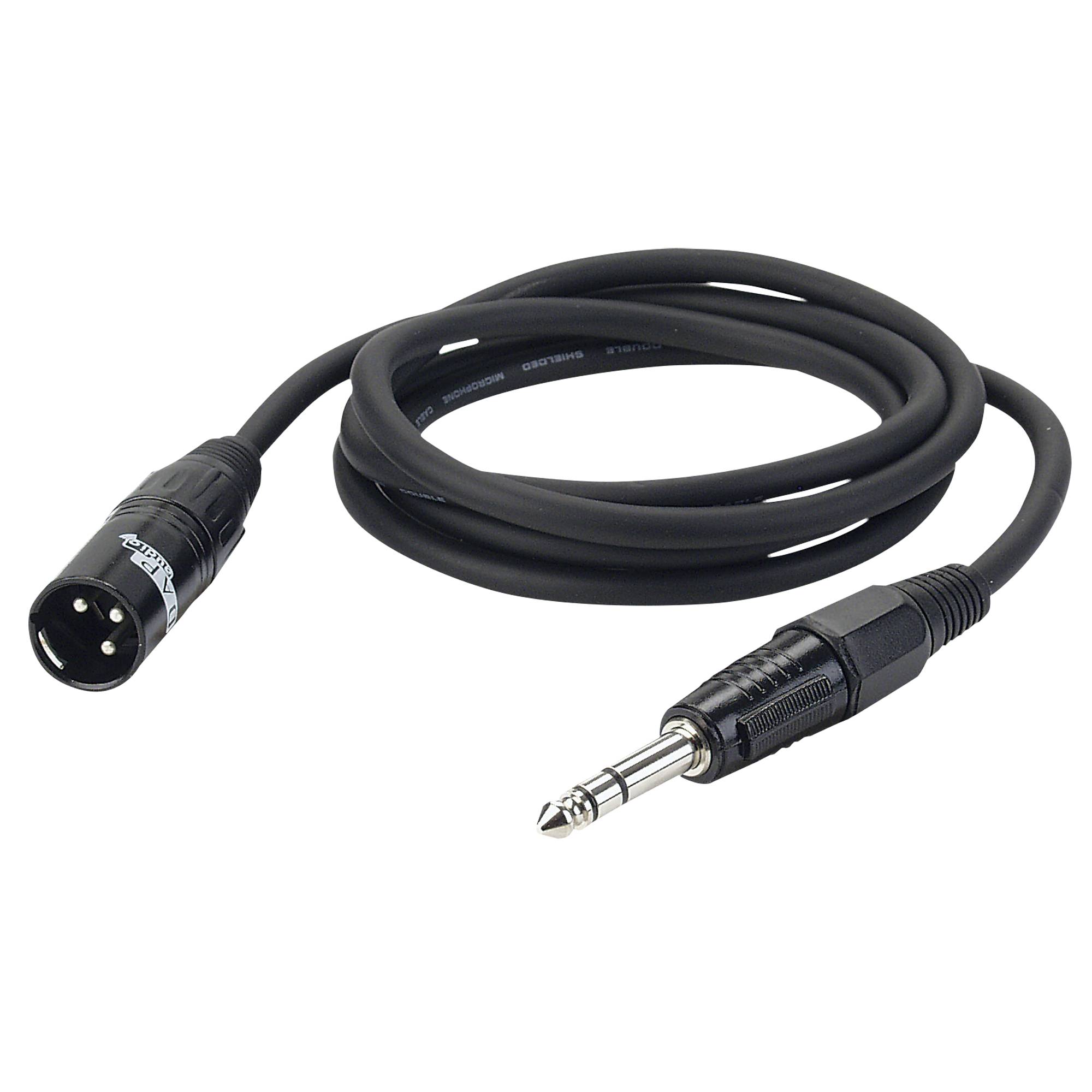 DAP FL04 - bal. XLR/M 3P to Jack stereo 6 m