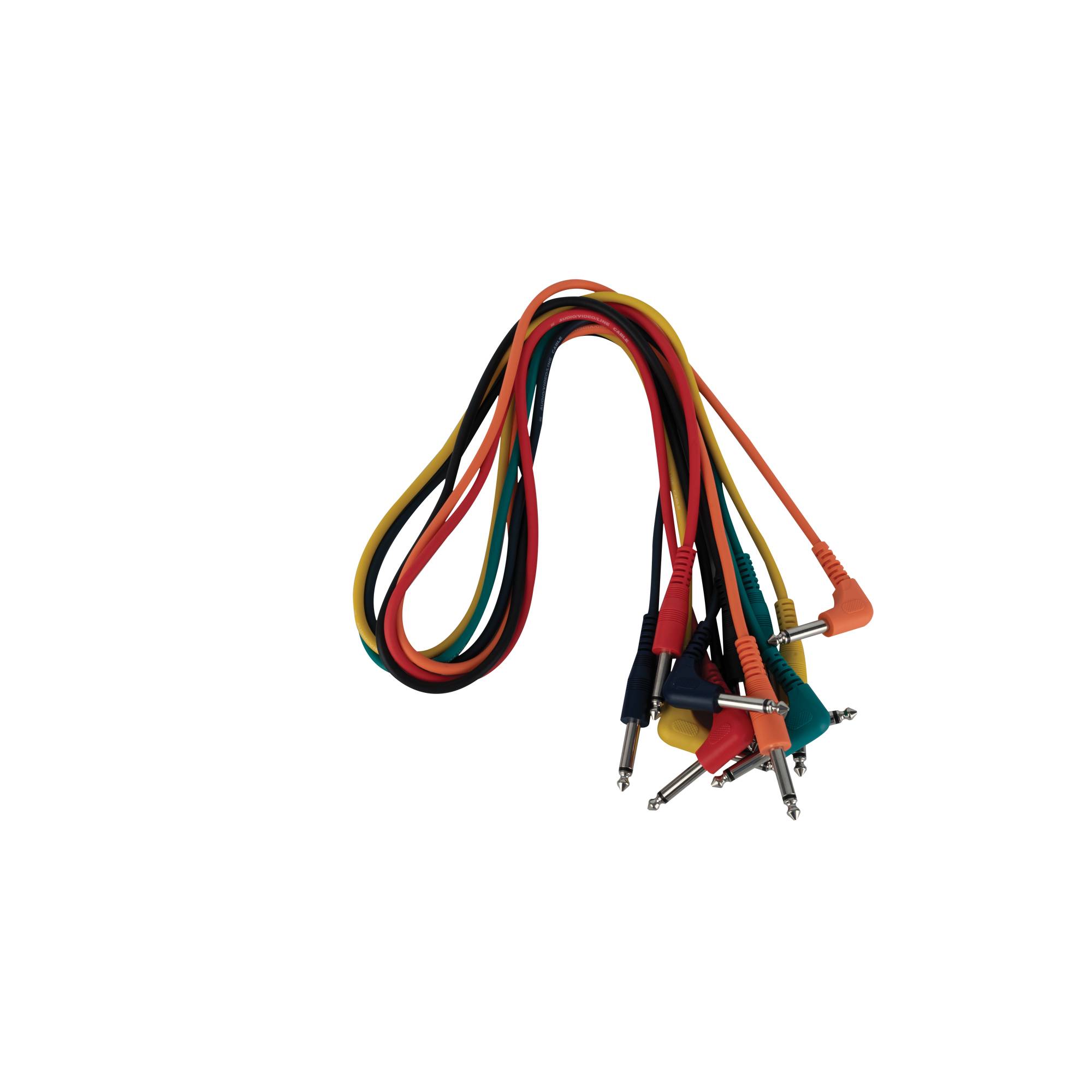 DAP FL14 - 6 coloured unbal. patch straight to 90° 90 cm