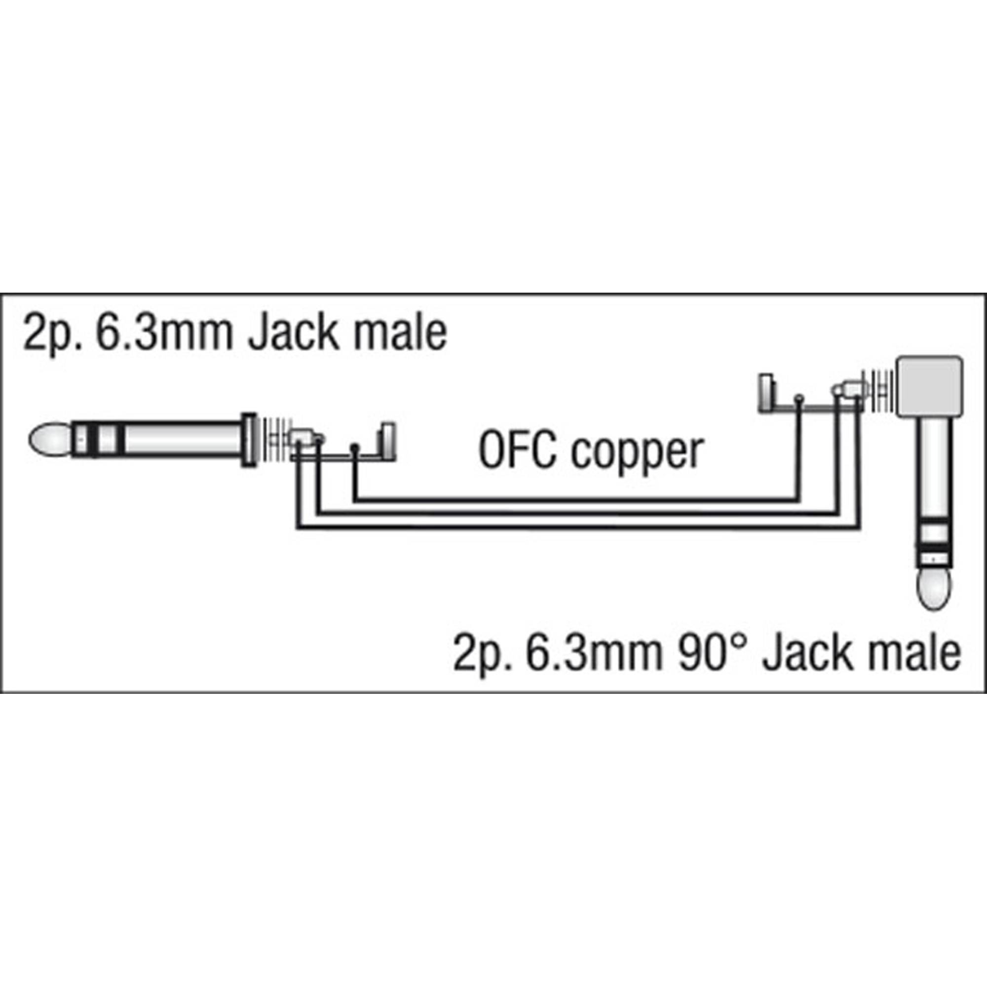 DAP FL15 - 6 coloured bal. patch straight to 90° 30 cm