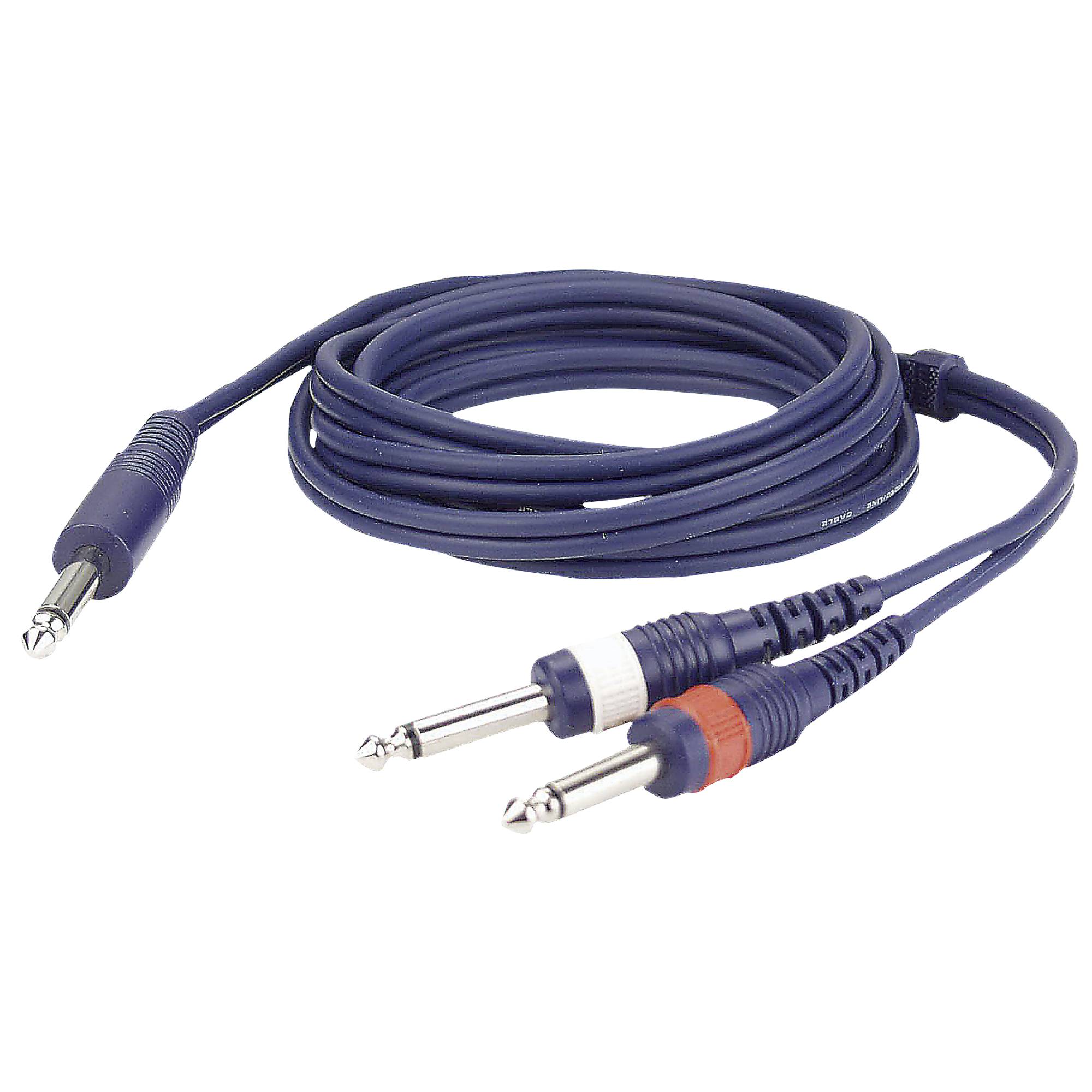 DAP FL32 - mono Jack to 2 mono Jack L/R 3 m
